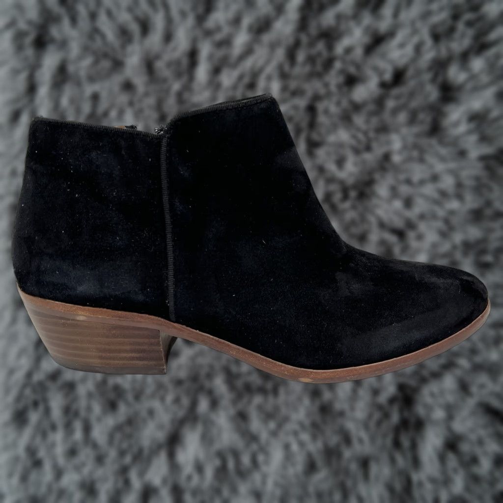 Sam Edelman Sam Edelman Petty Boot Women Size 7 Black Suede Ankle Boot Size US 7 / IT 37 - 1 Thumbnail