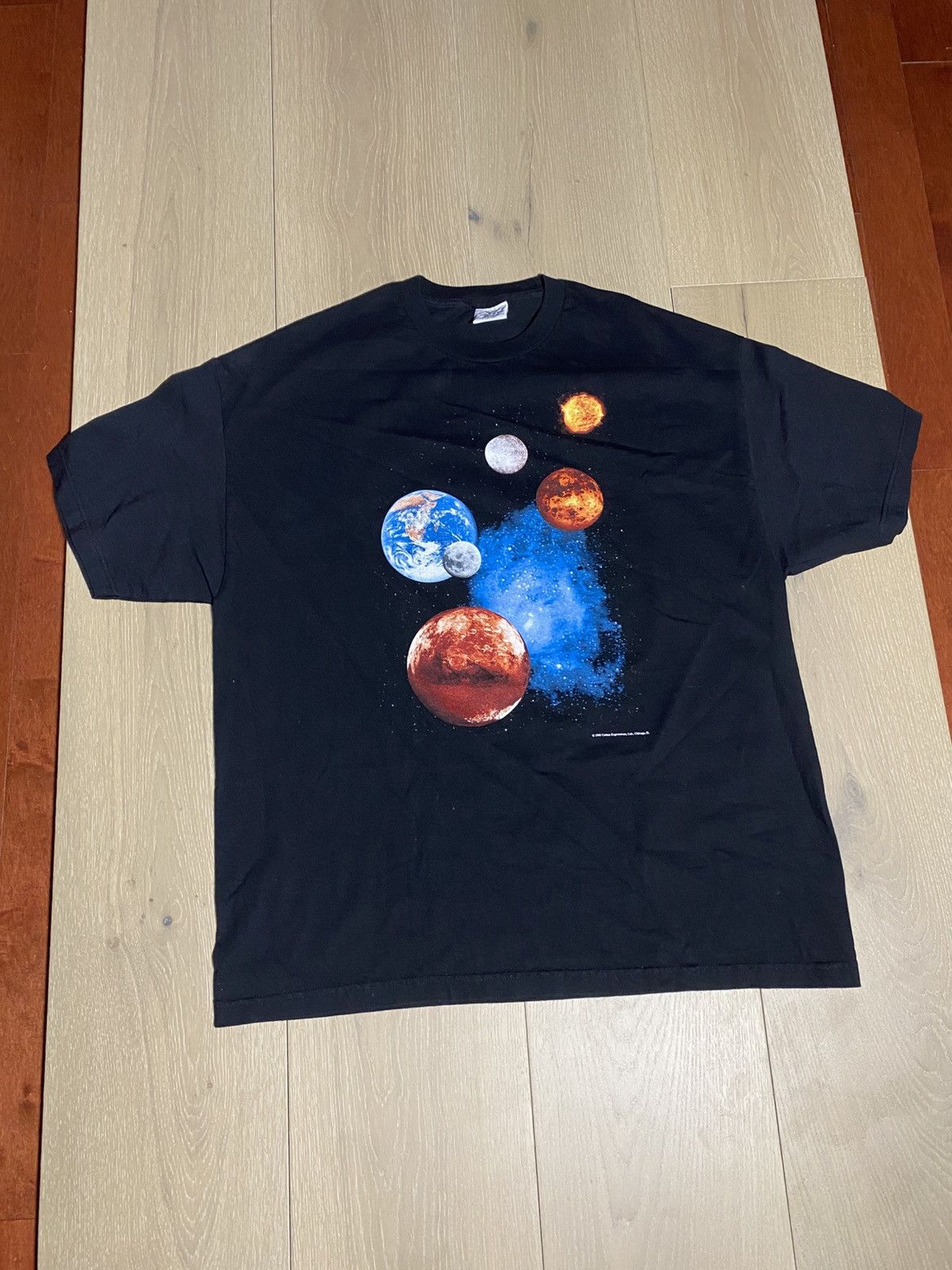 Vintage 1995 Cotton Expressions Galaxy Tee Size US XXL / EU 58 / 5 - 3 Thumbnail