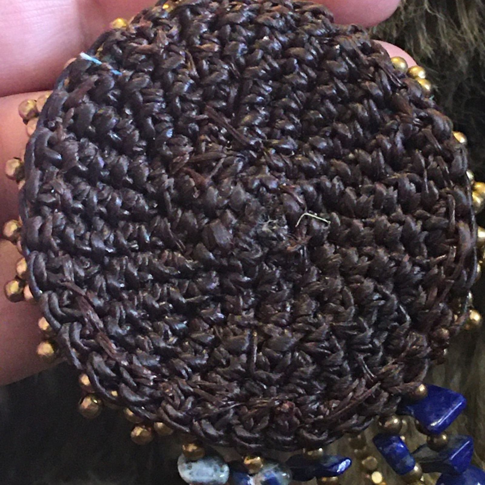 Jewelry Handcrafted beaded medallion tassel necklace Size ONE SIZE - 7 Thumbnail