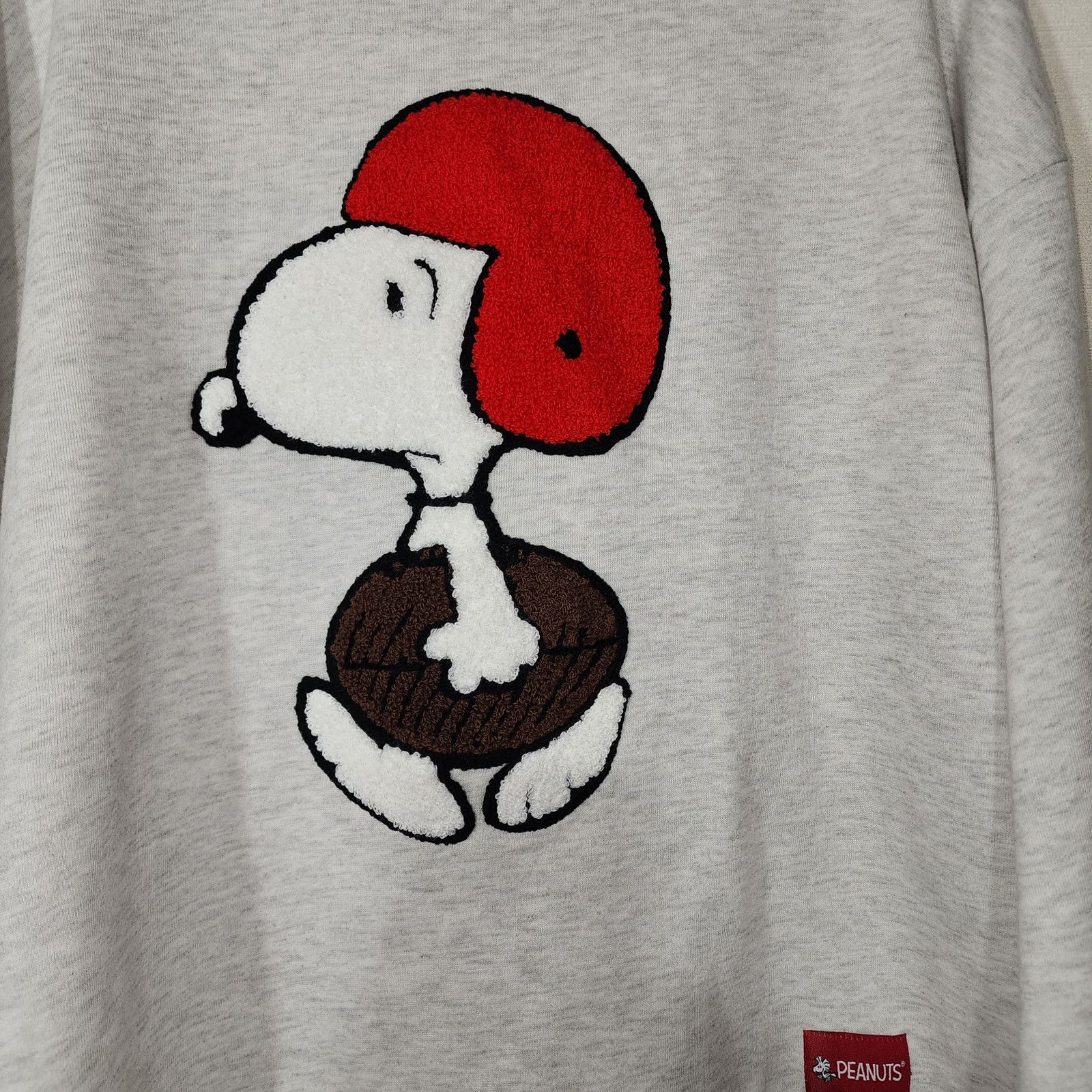 Peanuts Snoopy Football player Sweatshirt women's medium Size M / US 6-8 / IT 42-44 - 3 Thumbnail