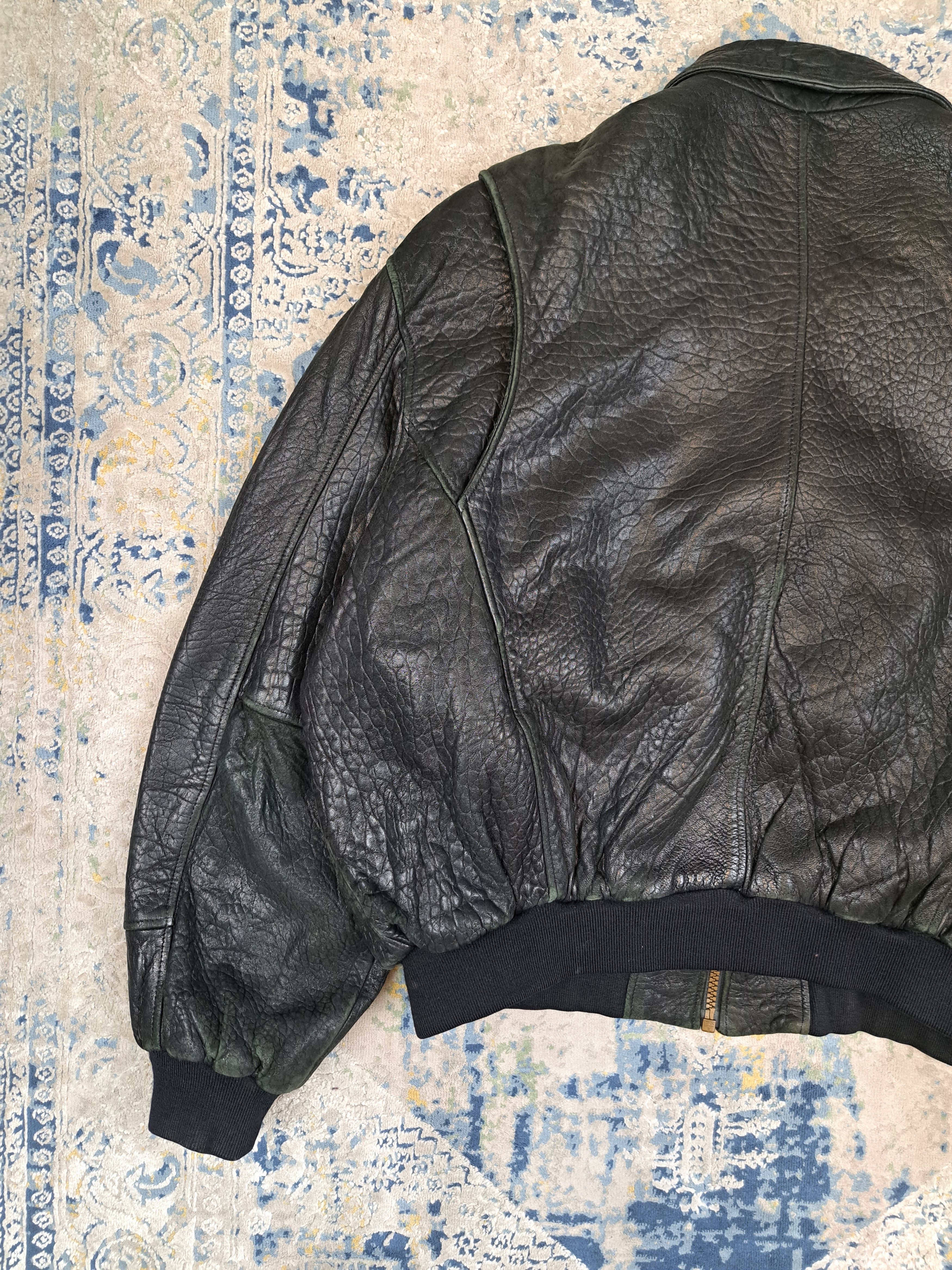 Genuine Leather Genuine Leather Oversize Boxy Fit Bomber Jacket Archive Size US XL / EU 56 / 4 - 9 Thumbnail