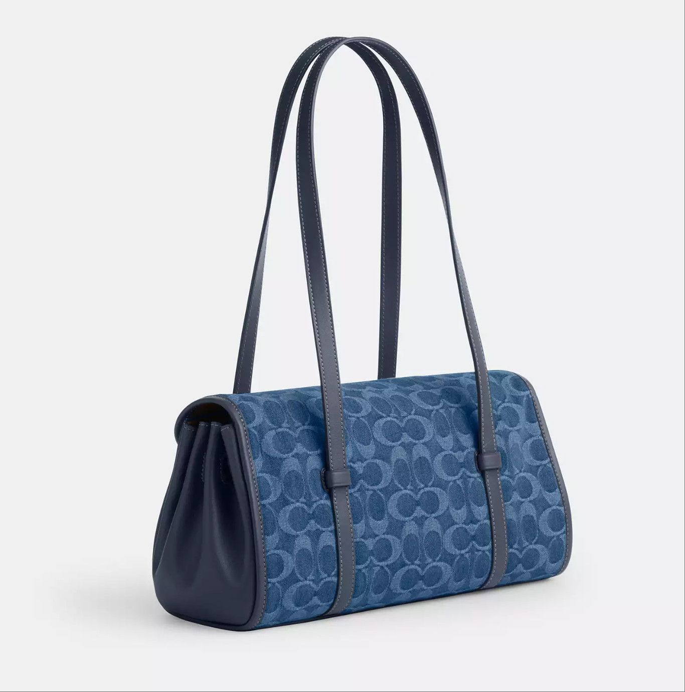 Coach Bridget Flap Shoulder Bag In Signature Denim CDE94 Size ONE SIZE - 12 Thumbnail