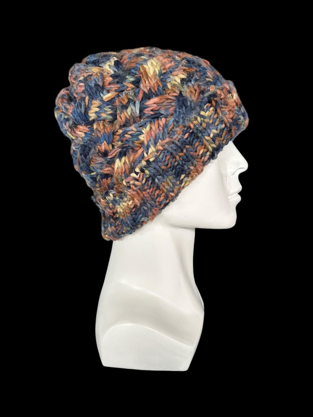 Kapital Crochet Knitted Handmade Rare Beanie Hats ☠️☠️ Size ONE SIZE - 2 Thumbnail