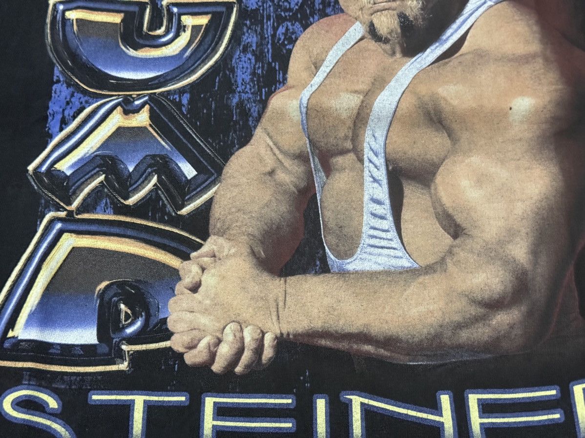 Vintage Vintage 00s WCW Scott Steiner T Shirt 90s Size US L / EU 52-54 / 3 - 6 Thumbnail