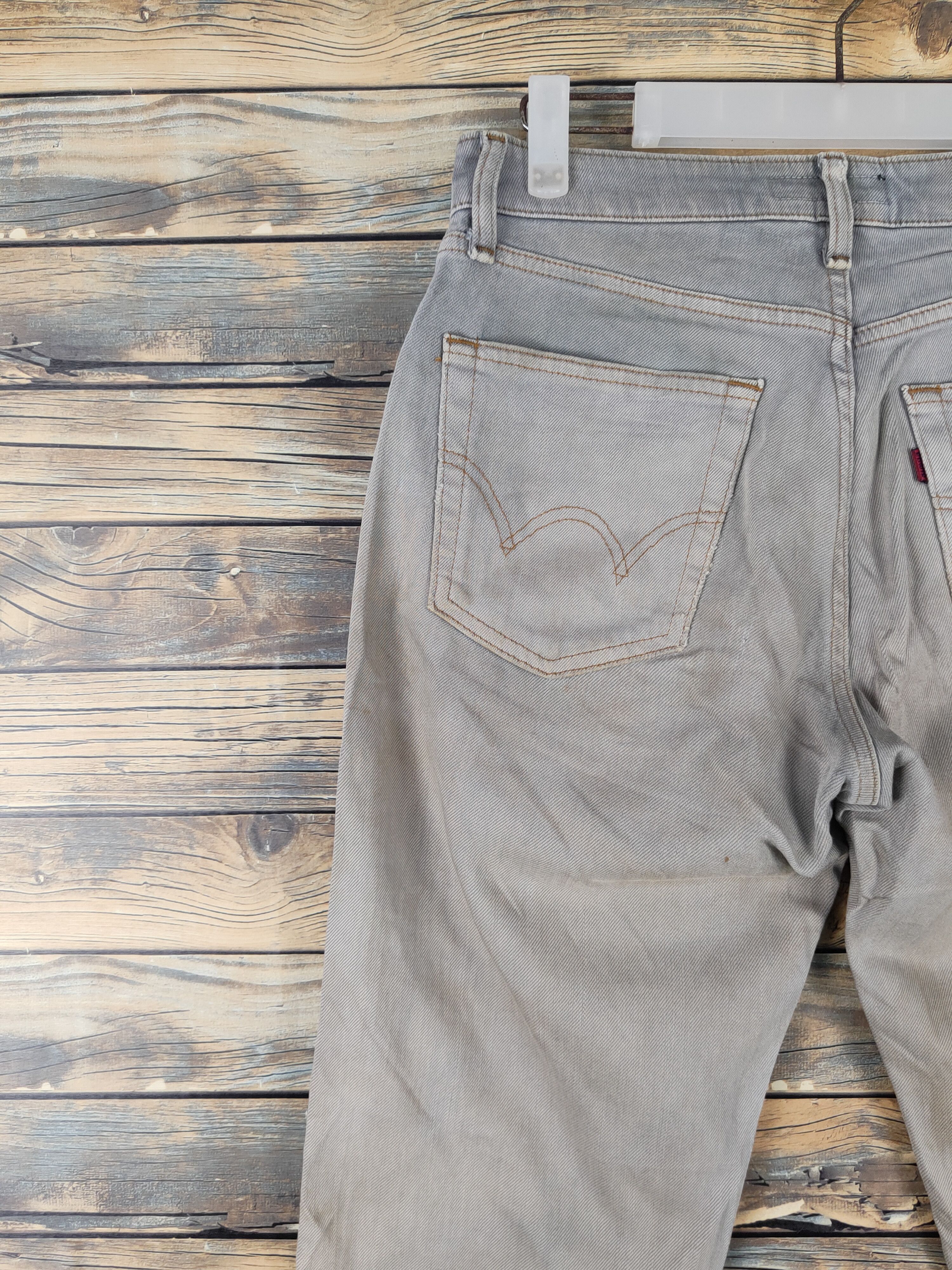 Edwin Edwin 12oz stretch denim Faded Distressed Soft Jeans #W1424 Size US 29 - 8 Thumbnail