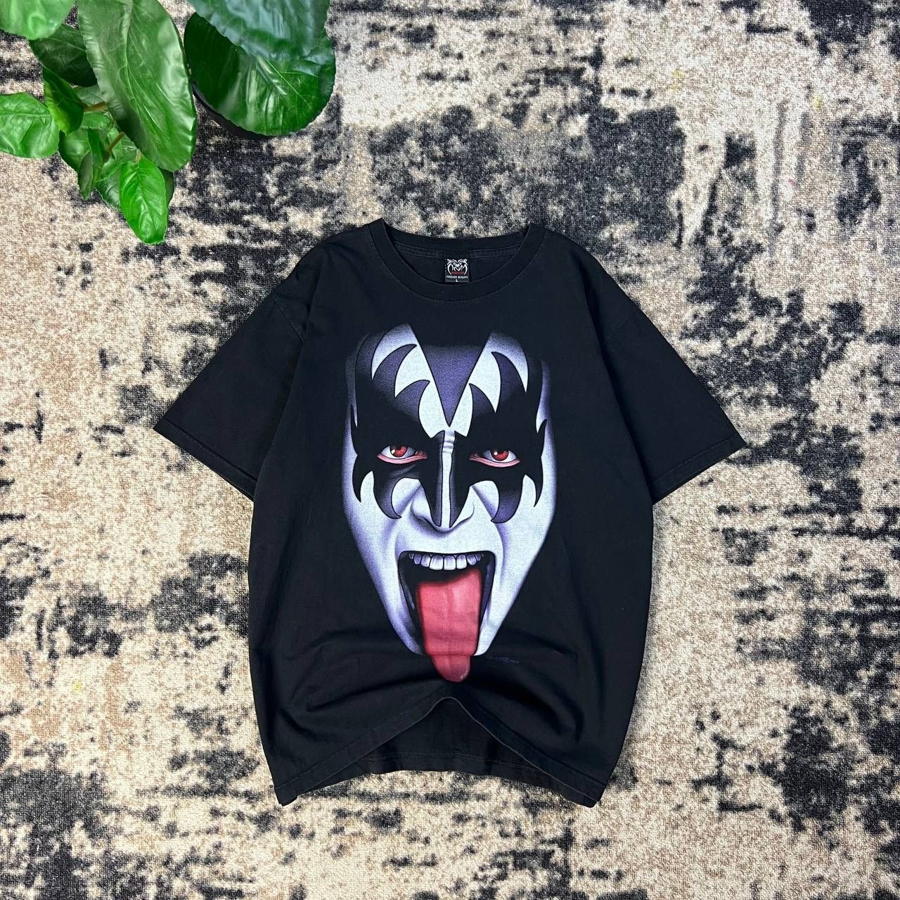 KISS Kiss Vintage 2005s Big Logo Rock Band T-Shirt 1TS118 Size US L / EU 52-54 / 3 - 1 Thumbnail