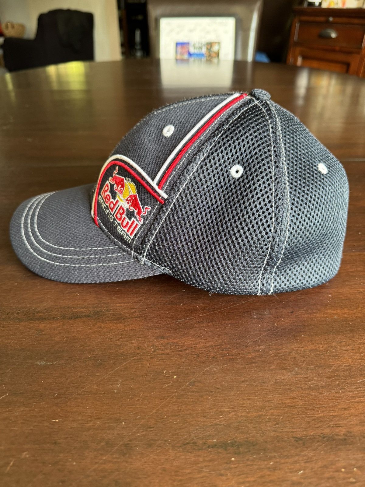 Red Bull × Vintage Vintage Red Bull Racing Team Hat Navy Size ONE SIZE - 5 Thumbnail