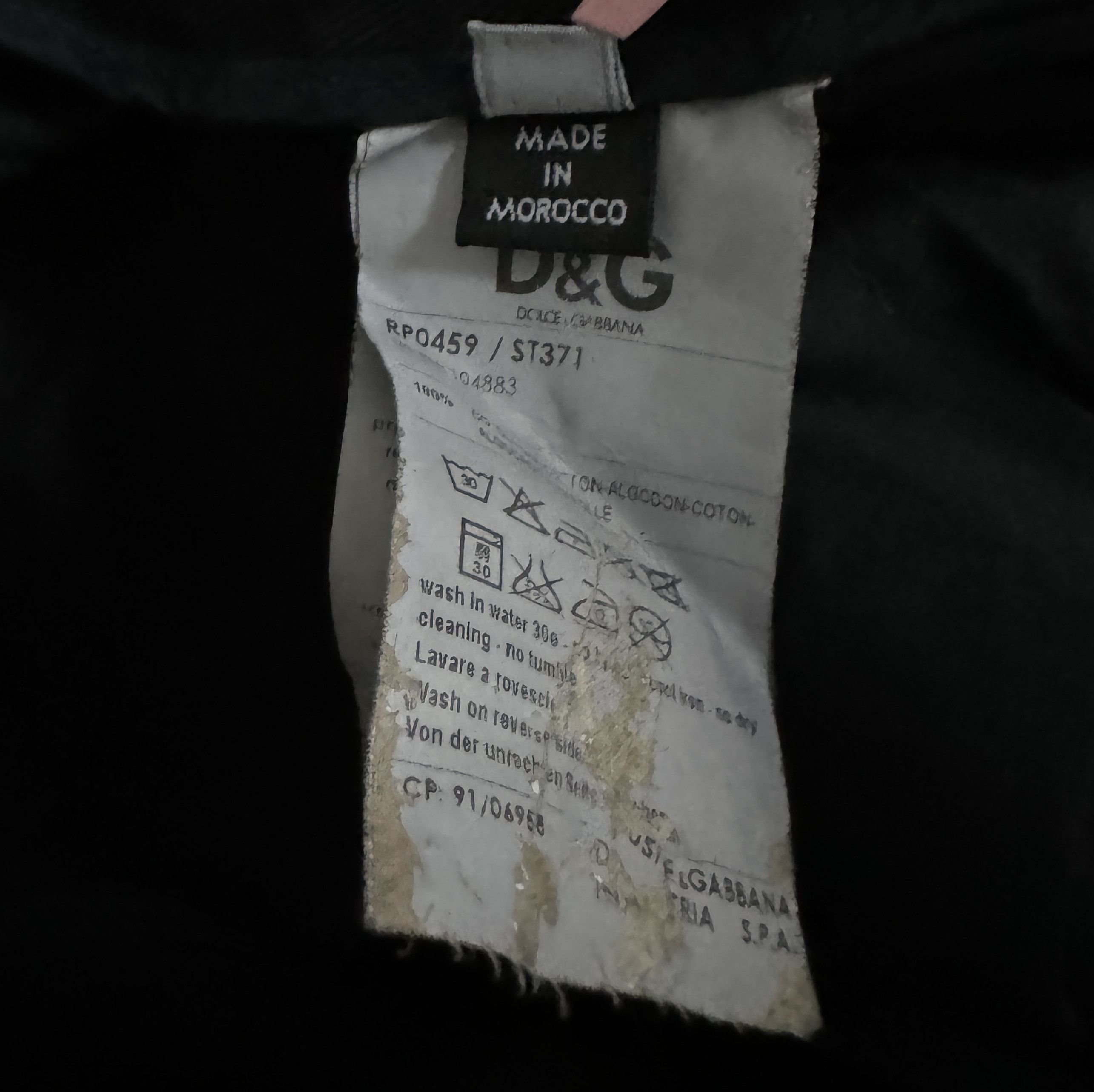 Dolce & Gabbana Dolce & Gabbana Dark Pants Jogger Jeans Multipocket Size 48 Size US 32 / EU 48 - 11 Thumbnail
