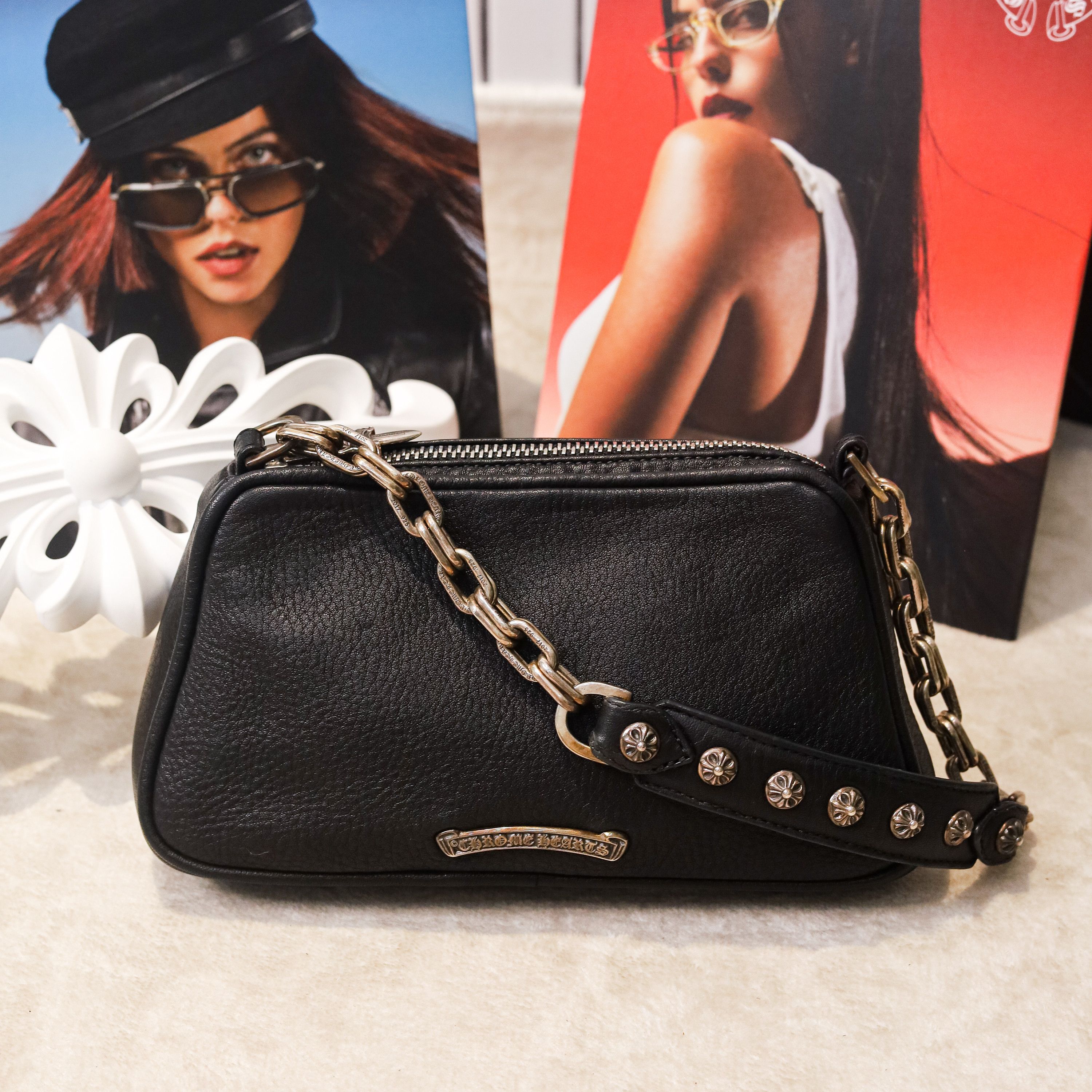 Chrome Hearts CHROME HEARTS Bag BLACK Size ONE SIZE - 3 Thumbnail
