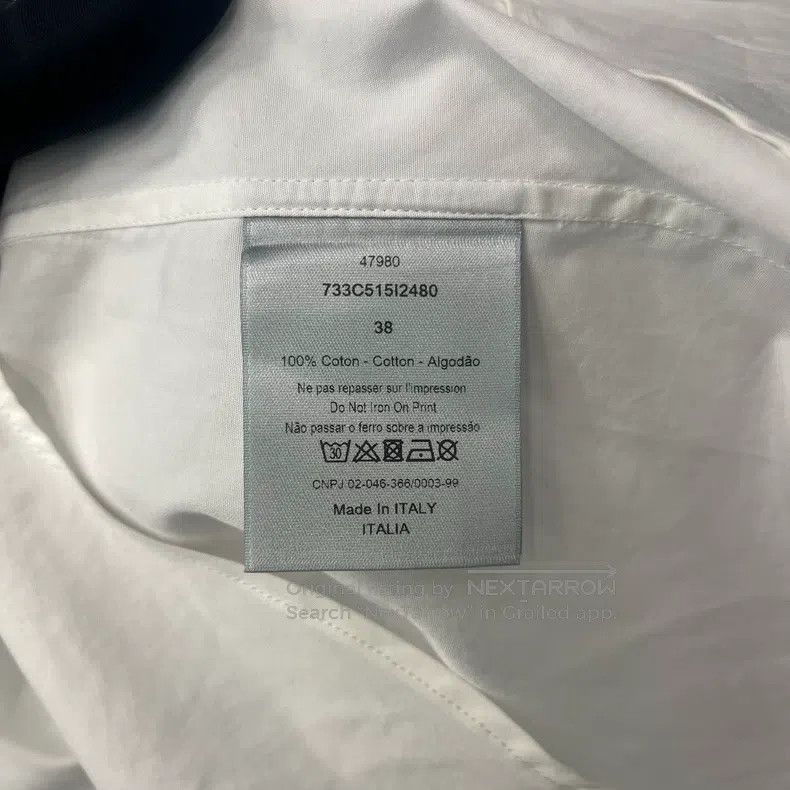 Dior Dior Size38 White printed short sleeves Size US XXS / EU 40 - 4 Thumbnail