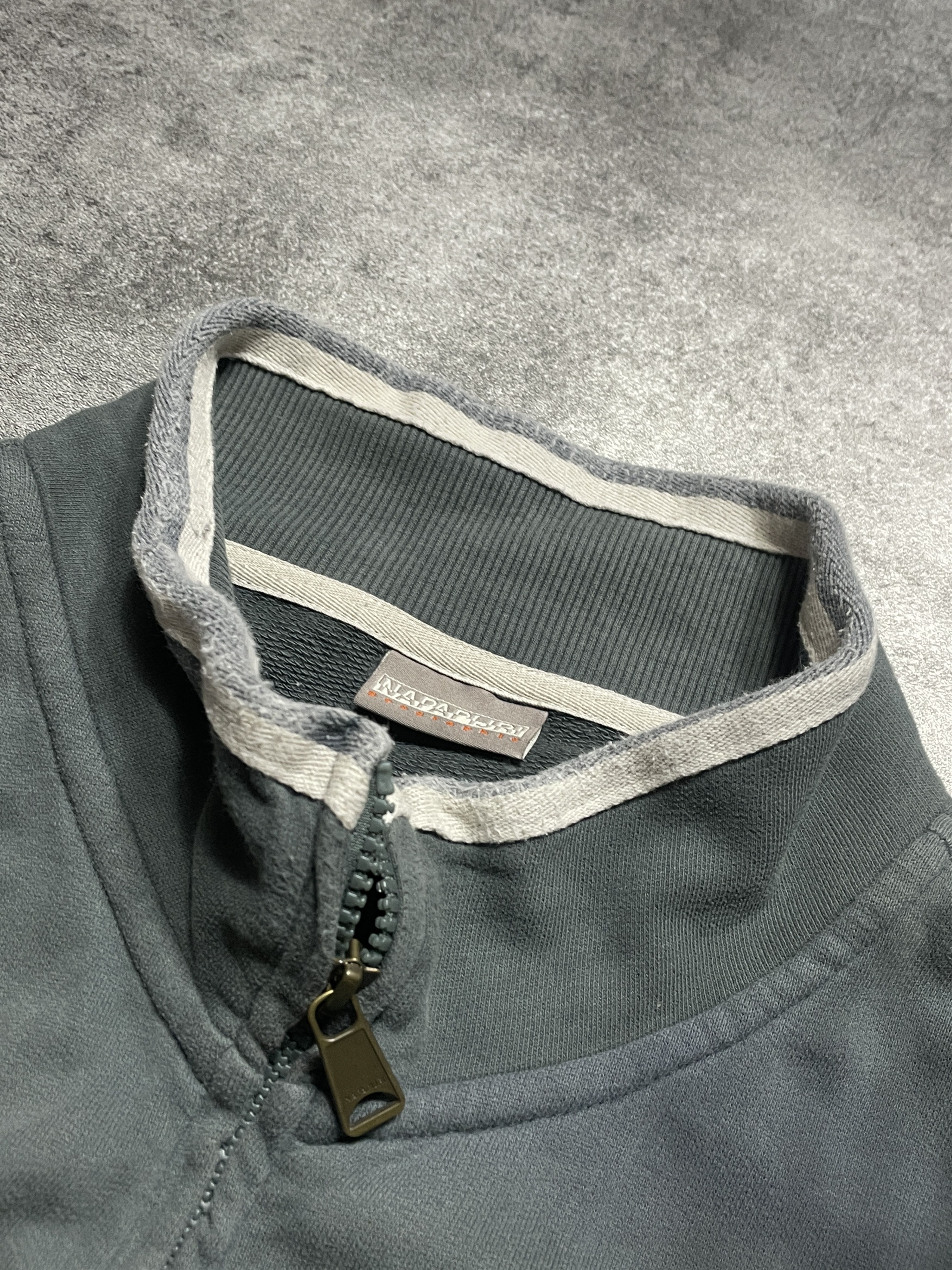 Napapijri Napapijri Vintage Y2K Sweatshirt Zip Boxy Fit Size US XL / EU 56 / 4 - 8 Thumbnail