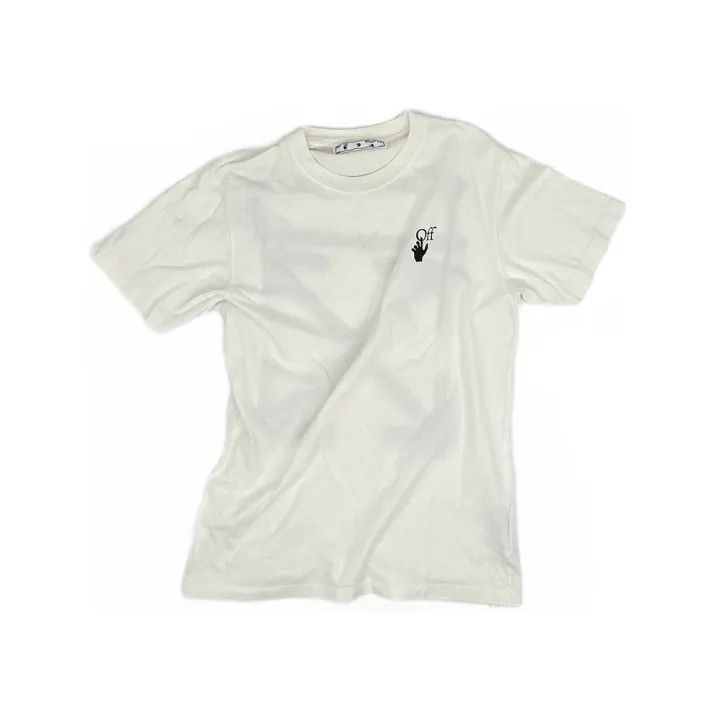 Off-White Off-White Casual Simple Round Neck T-Shirt 0079 Size US L / EU 52-54 / 3 - 1 Thumbnail