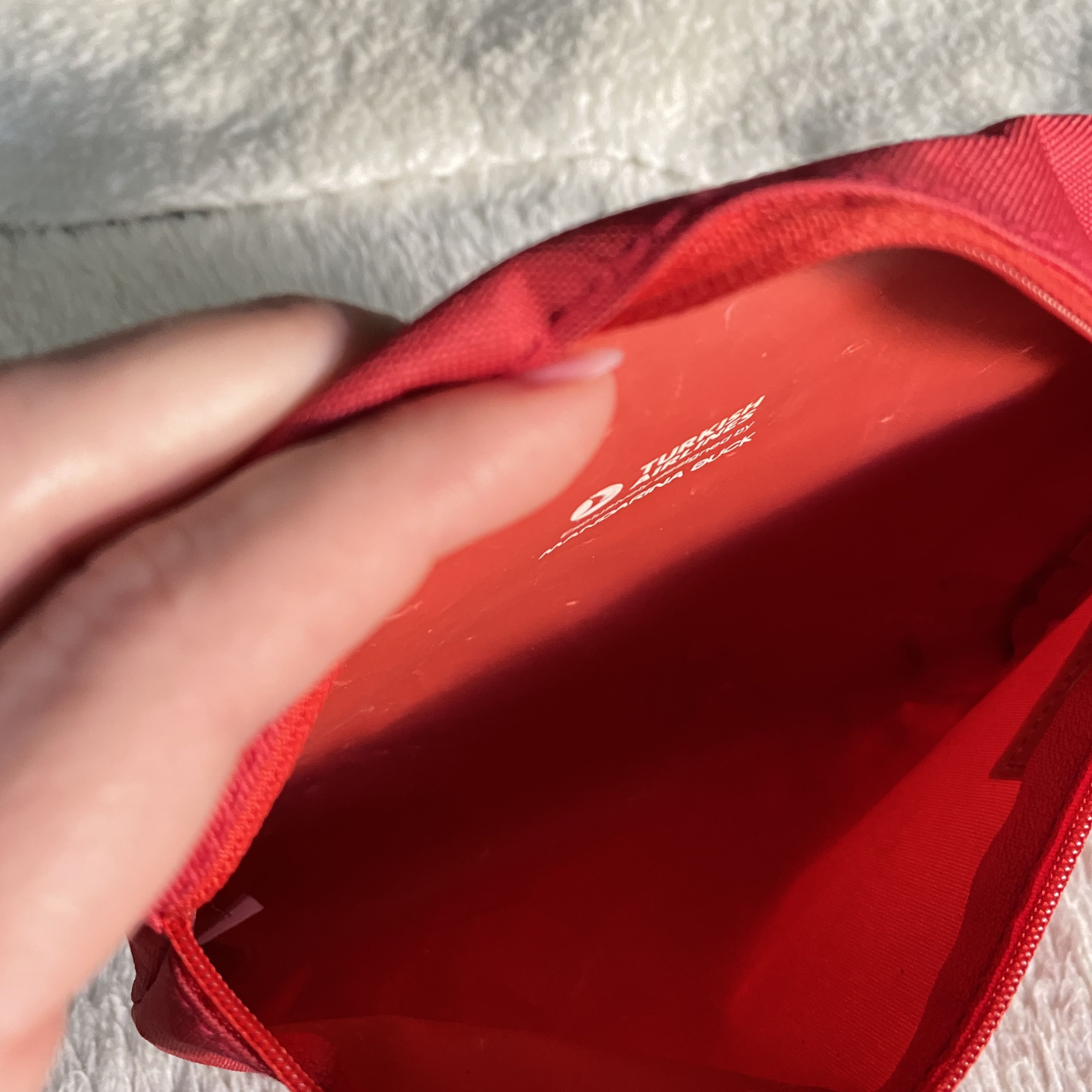 Other Mandarina Duck Amenity Kit Bag – Light Red – Brand New Size ONE SIZE - 6 Thumbnail