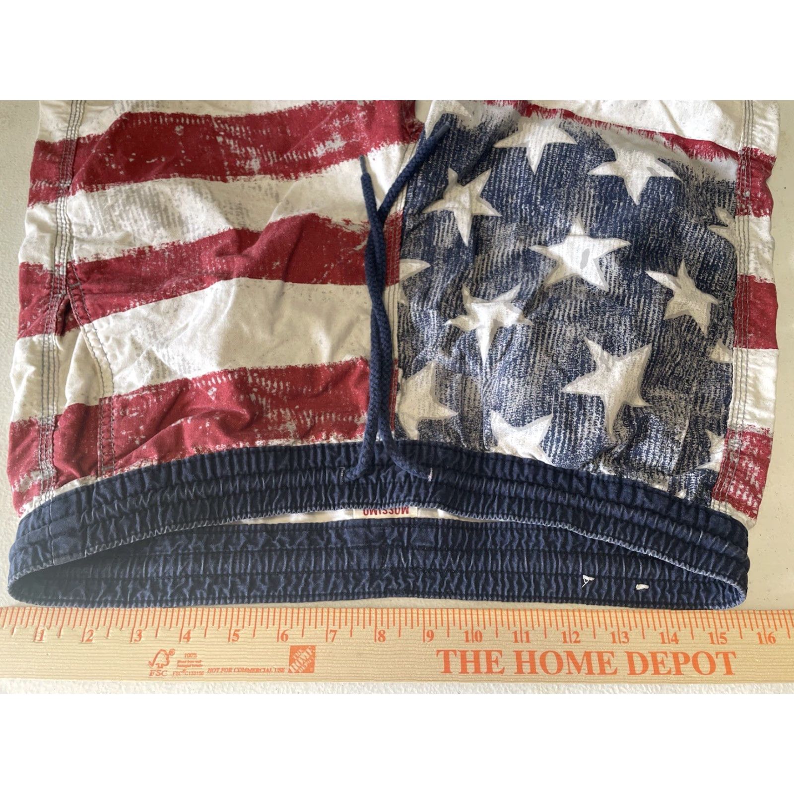 Mossimo Mossimo Trunks Shorts Flag Summer American United States Mens Small S Multicolor Bottom Swim Bottom Men Short Trailing? Size US 29 - 3 Thumbnail