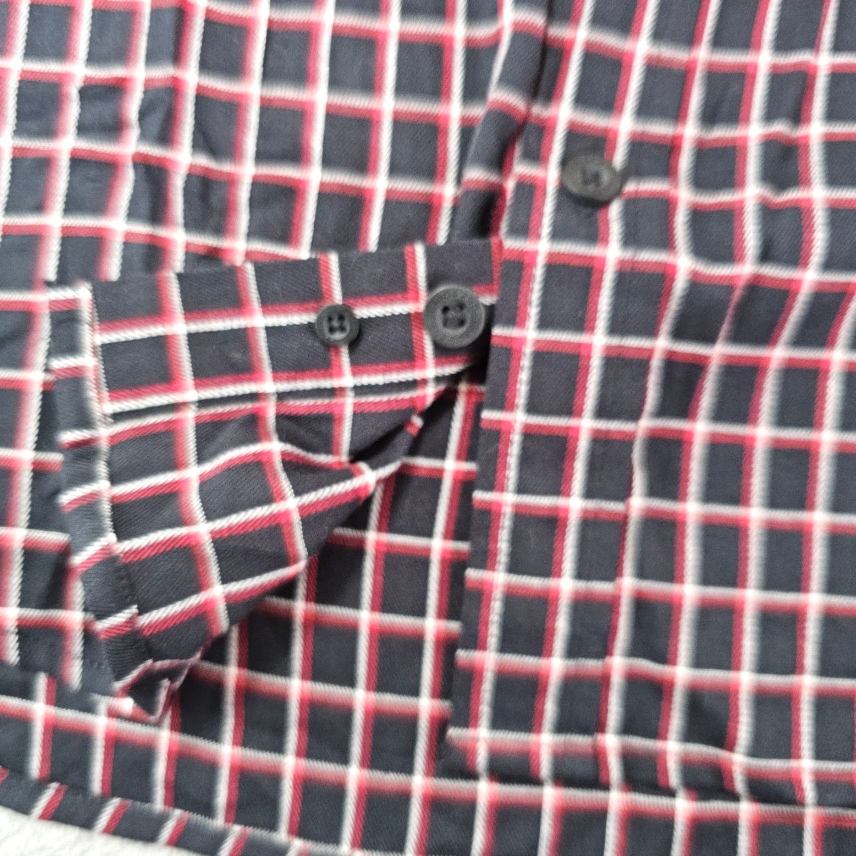 Lands' End VINTAGE Lands End Flannel Shirt Mens Medium Check Brushed Twill Lightweight Soft Casual Size US M / EU 48-50 / 2 - 3 Thumbnail