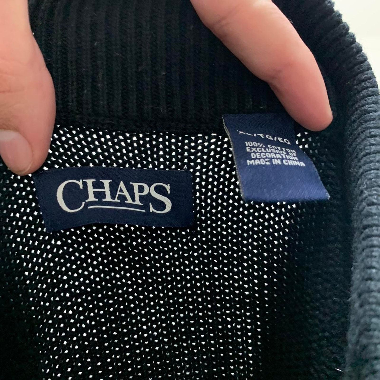 Chaps × Vintage Chaps Ralph Lauren Knit Sweater Size US XL / EU 56 / 4 - 4 Thumbnail