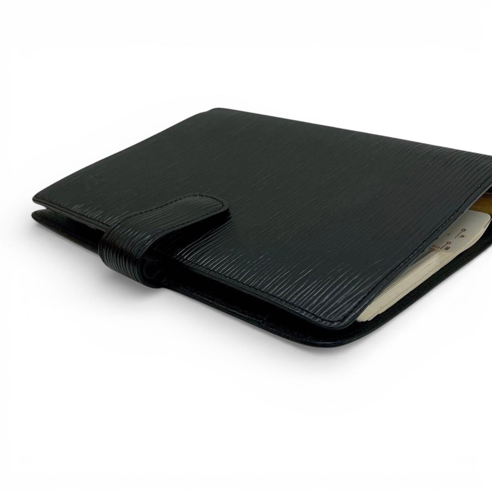 Louis Vuitton Louis Vuitton - Black Epi Leather Agenda Cover Size ONE SIZE - 6 Thumbnail