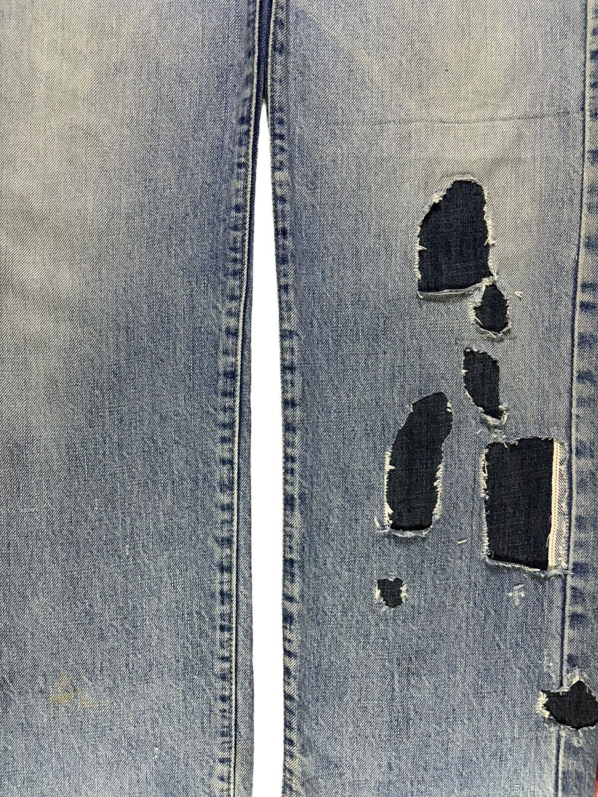 Levi's Vintage 80s Levis 503BXX Big E Selvedge Mud Wash Loose Jeans Size US 29 - 5 Thumbnail