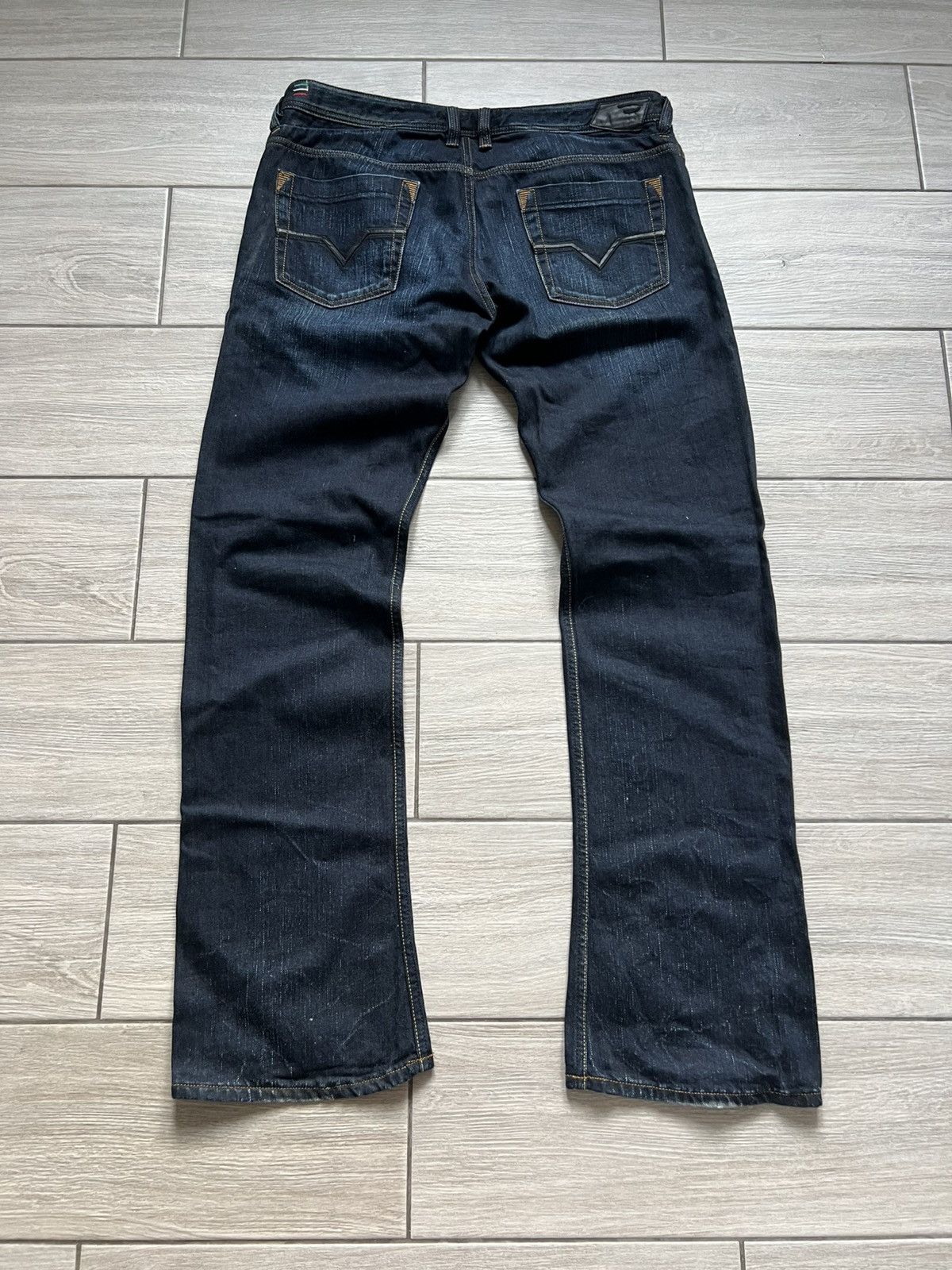 Diesel Diesel Safado Slim Straight Wash 3D Selvedge Denim Jeans Size US 36 / EU 52 - 3 Thumbnail