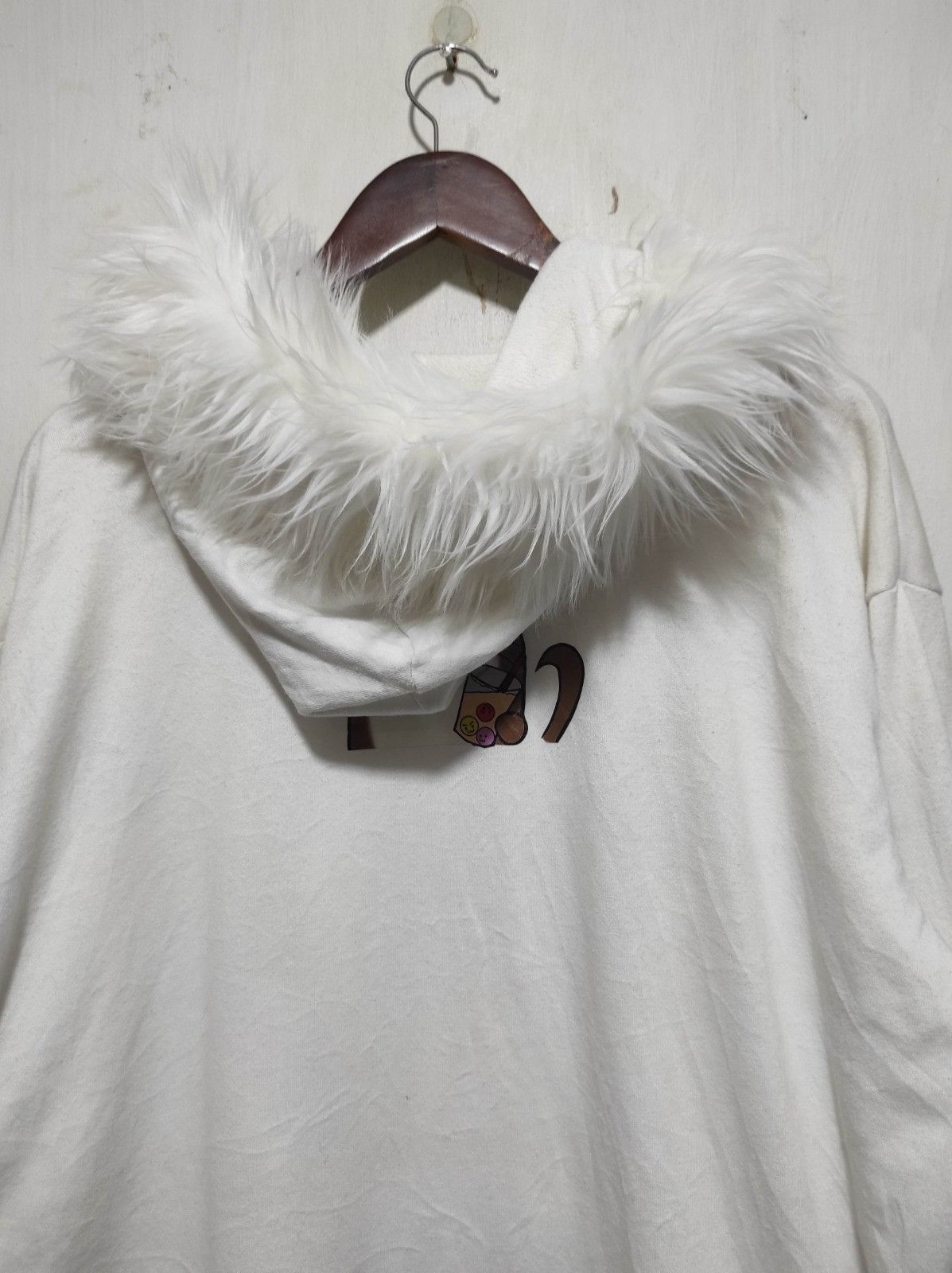 Japanese Brand KMK Japan brand zip fur hoodie LGB style Size US L / EU 52-54 / 3 - 14 Thumbnail