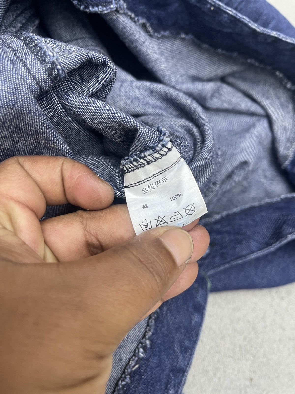 Cloak ARCHIVE💥DENIM CLOAK HOODIE Size US L / EU 52-54 / 3 - 10 Thumbnail