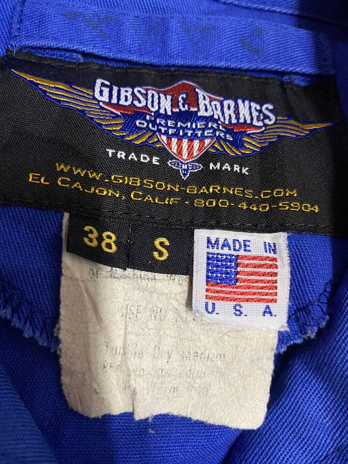 Vintage Vintage 90's Gibson & Barnes flight Pilot suit Size US 38 / EU 54 - 3 Thumbnail