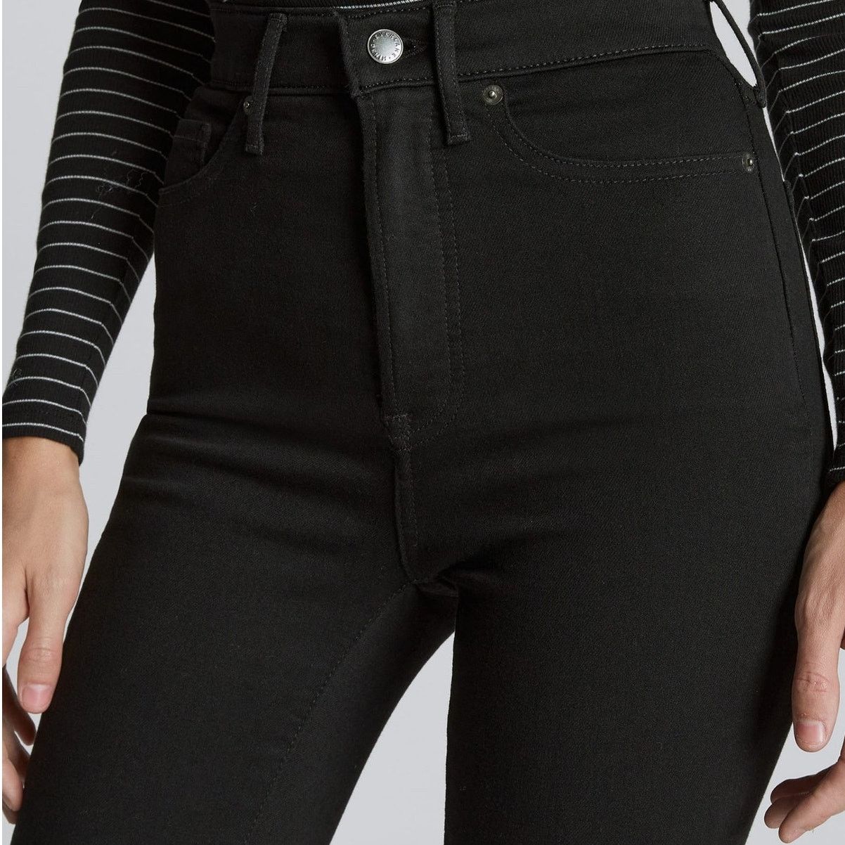 Everlane NWT Everlane Way-High Crop Skinny Jeans Sz. 27x26.50 Black Size 27" / US 4 / IT 40 - 10 Thumbnail