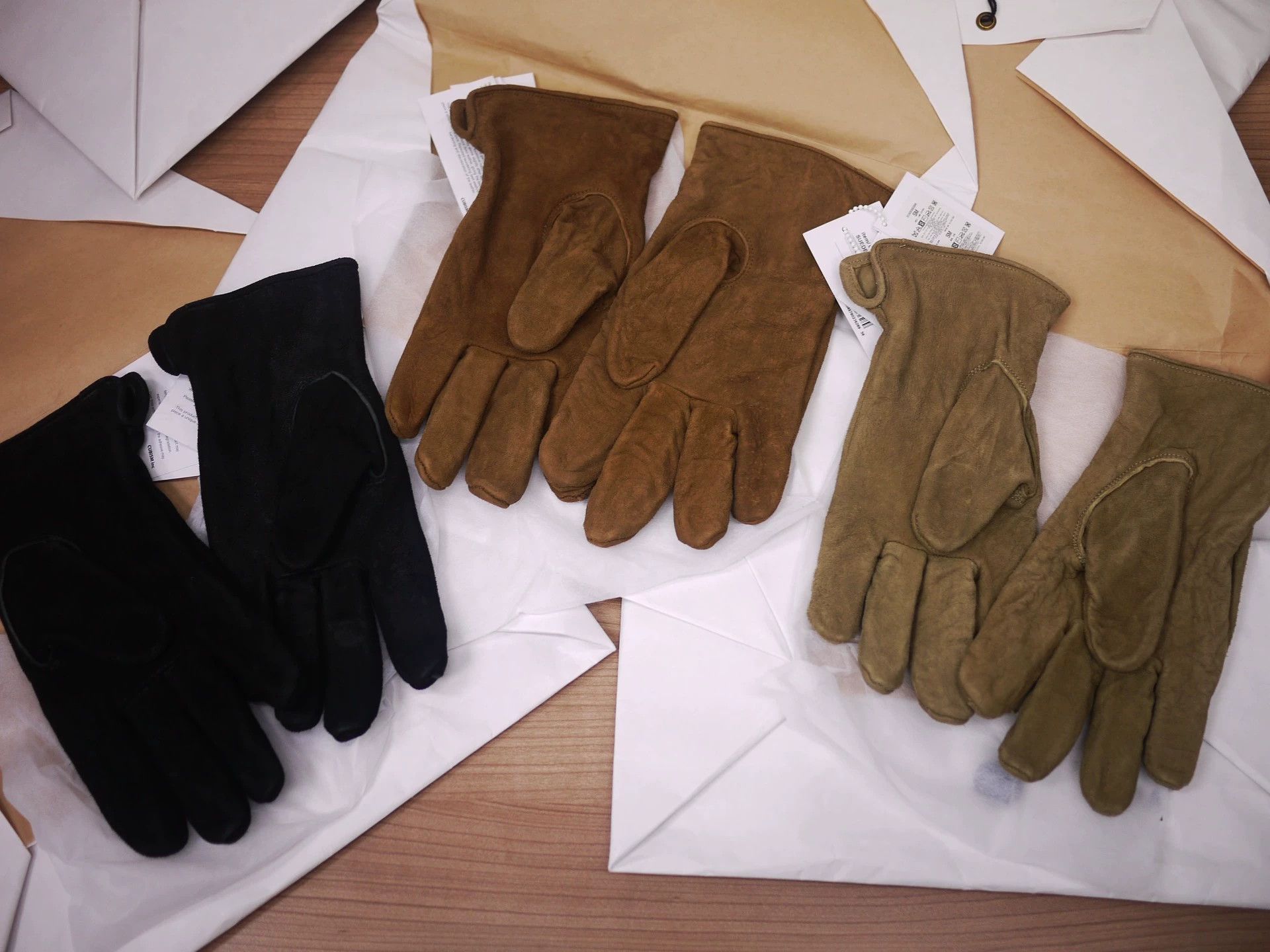 Visvim VISVIM 24AW SUEDE GLOVES FR VEG L Size ONE SIZE - 2 Thumbnail