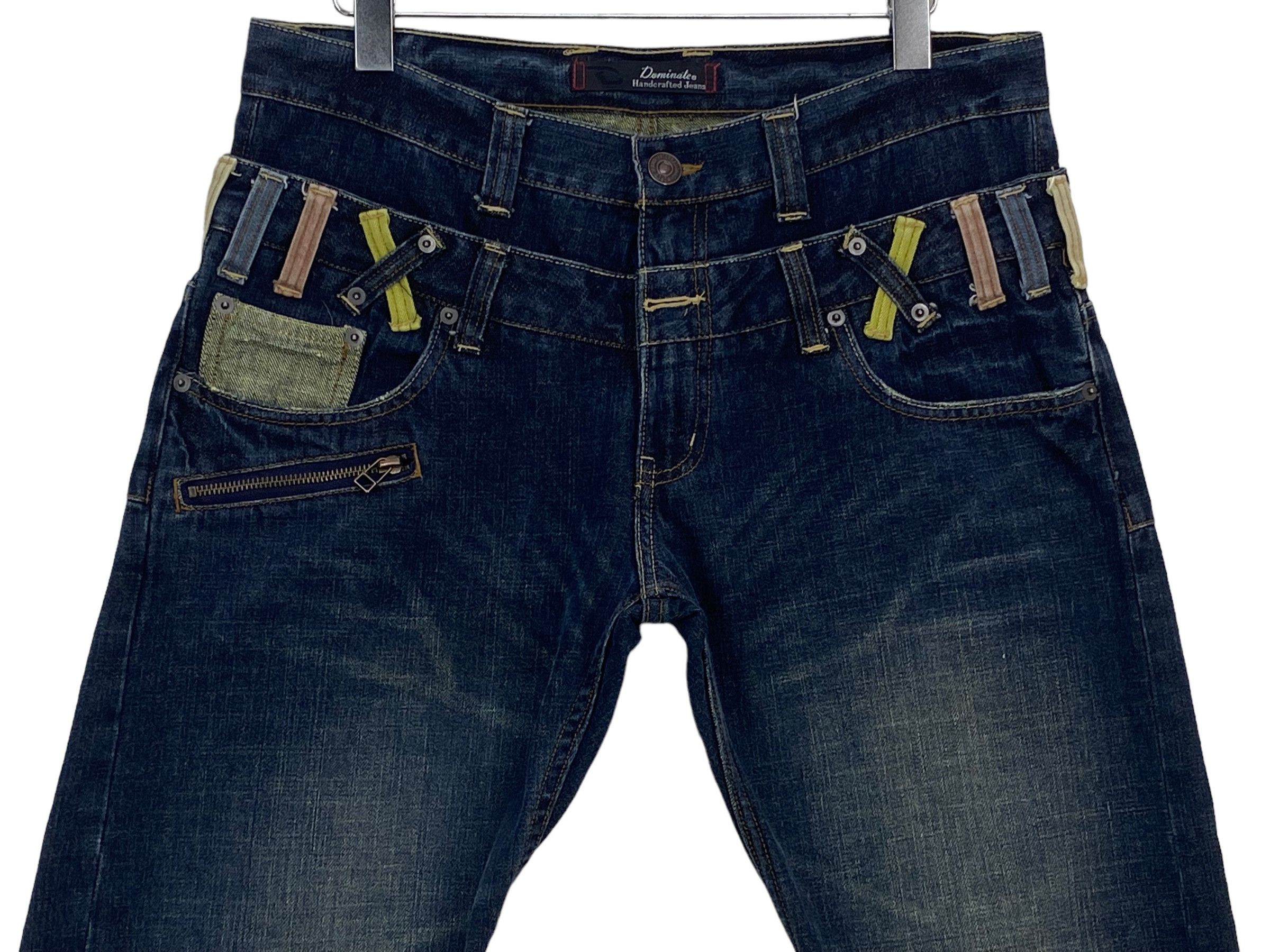 Other Dominate Handcrafted Jeans Double Waist Distressed Jeans Size US 32 / EU 48 - 3 Thumbnail