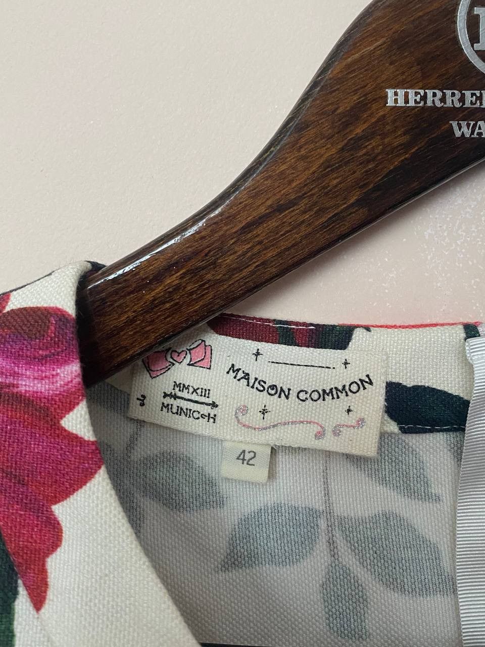 Other Maison Common Sleeveless Blouse Floral Print Size M / US 6-8 / IT 42-44 - 2 Thumbnail