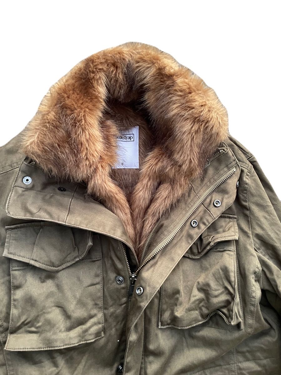If Six Was Nine 2000s Japanese archive military fur field jacket vkei y2k Size US S / EU 44-46 / 1 - 7 Thumbnail