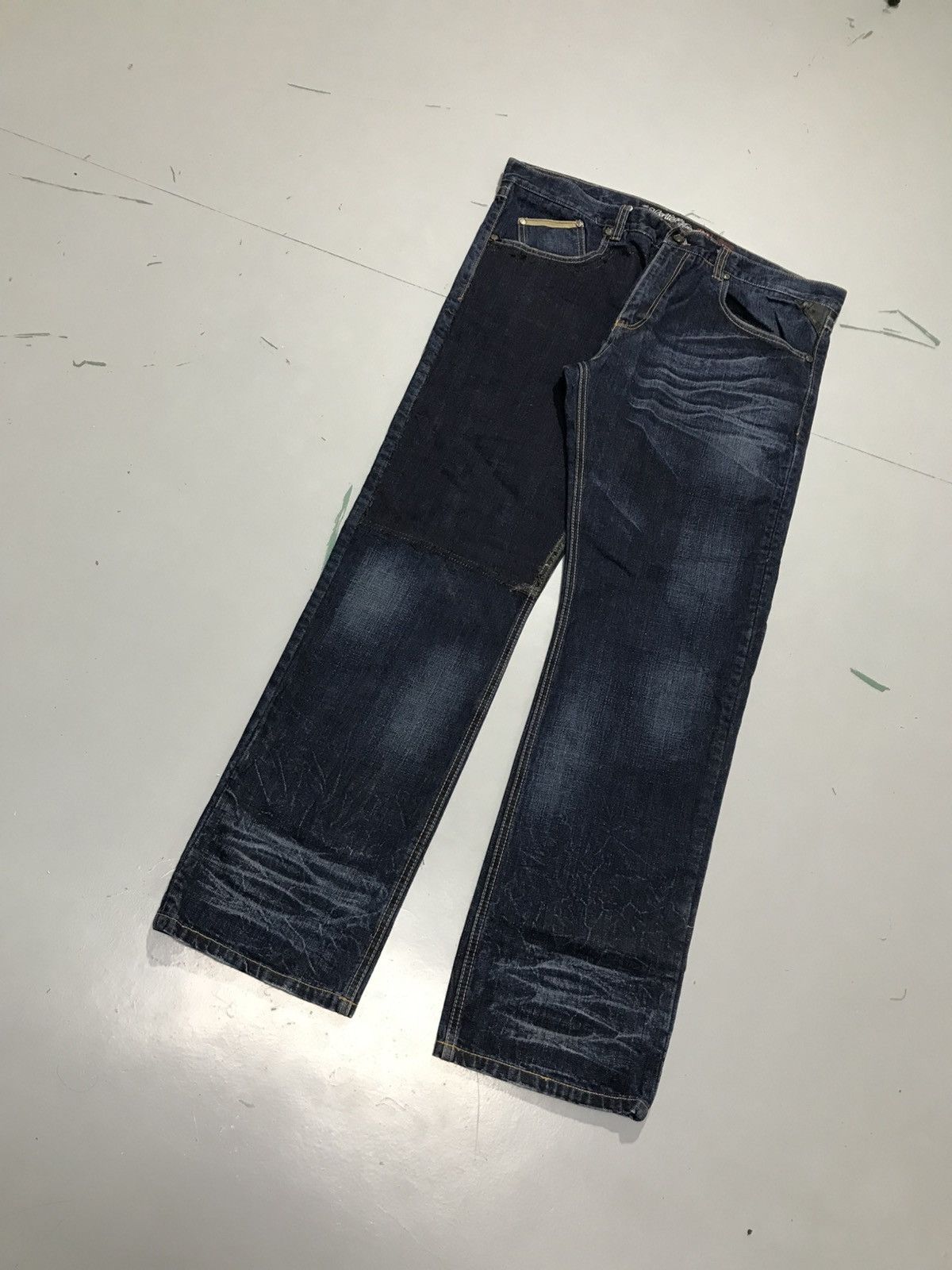 JNCO Vintage heritage america embroidered denim Size US 42 / EU 58 - 3 Thumbnail
