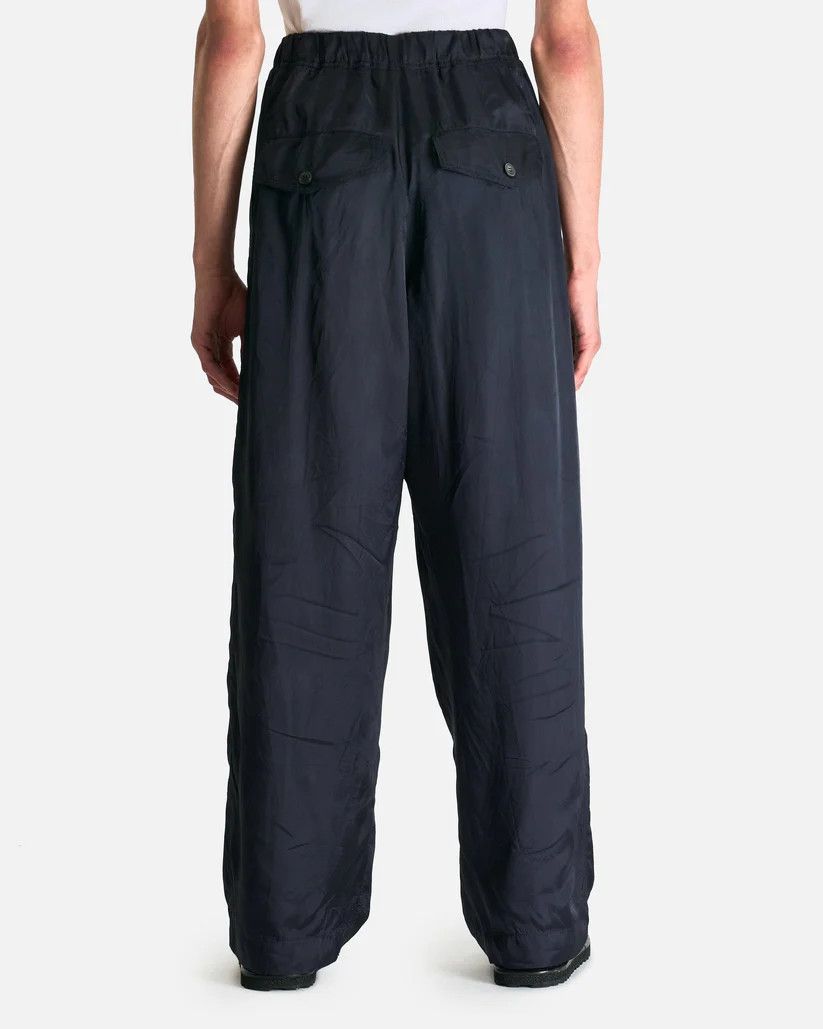 Dries Van Noten o1s1v1r1oon0825 Pannoch Sv Pants in Nevy Blue Size US 30 / EU 46 - 3 Thumbnail