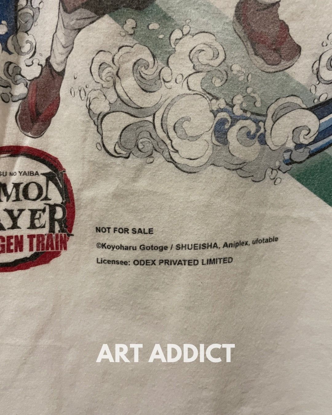 Anime Tanjiro Demon Slayer T-shirt Mugen Train The Movie Tee Size US XL / EU 56 / 4 - 4 Thumbnail