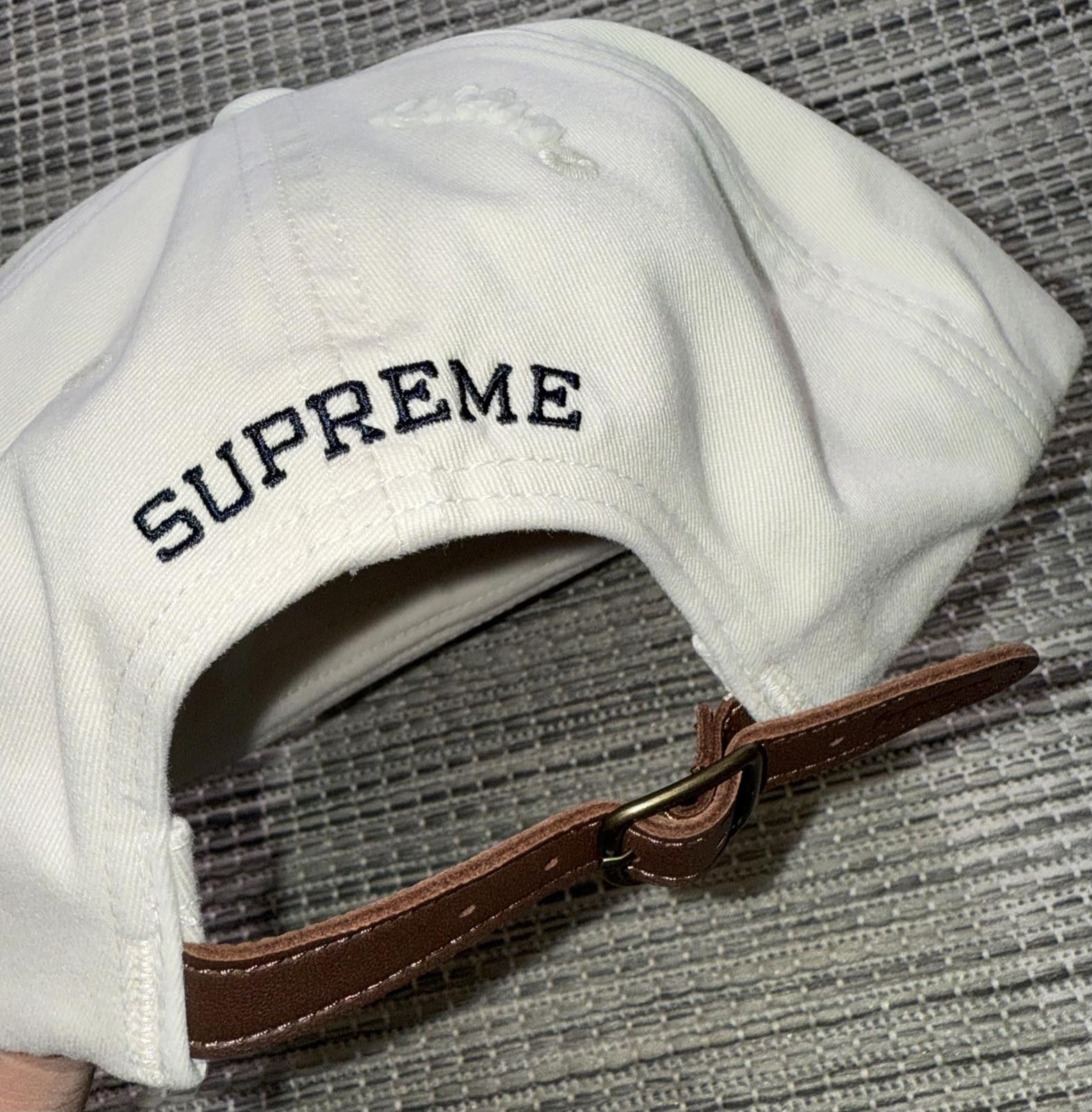 Supreme Supreme Stone Distressed 6-Panel Hat Size ONE SIZE - 3 Thumbnail