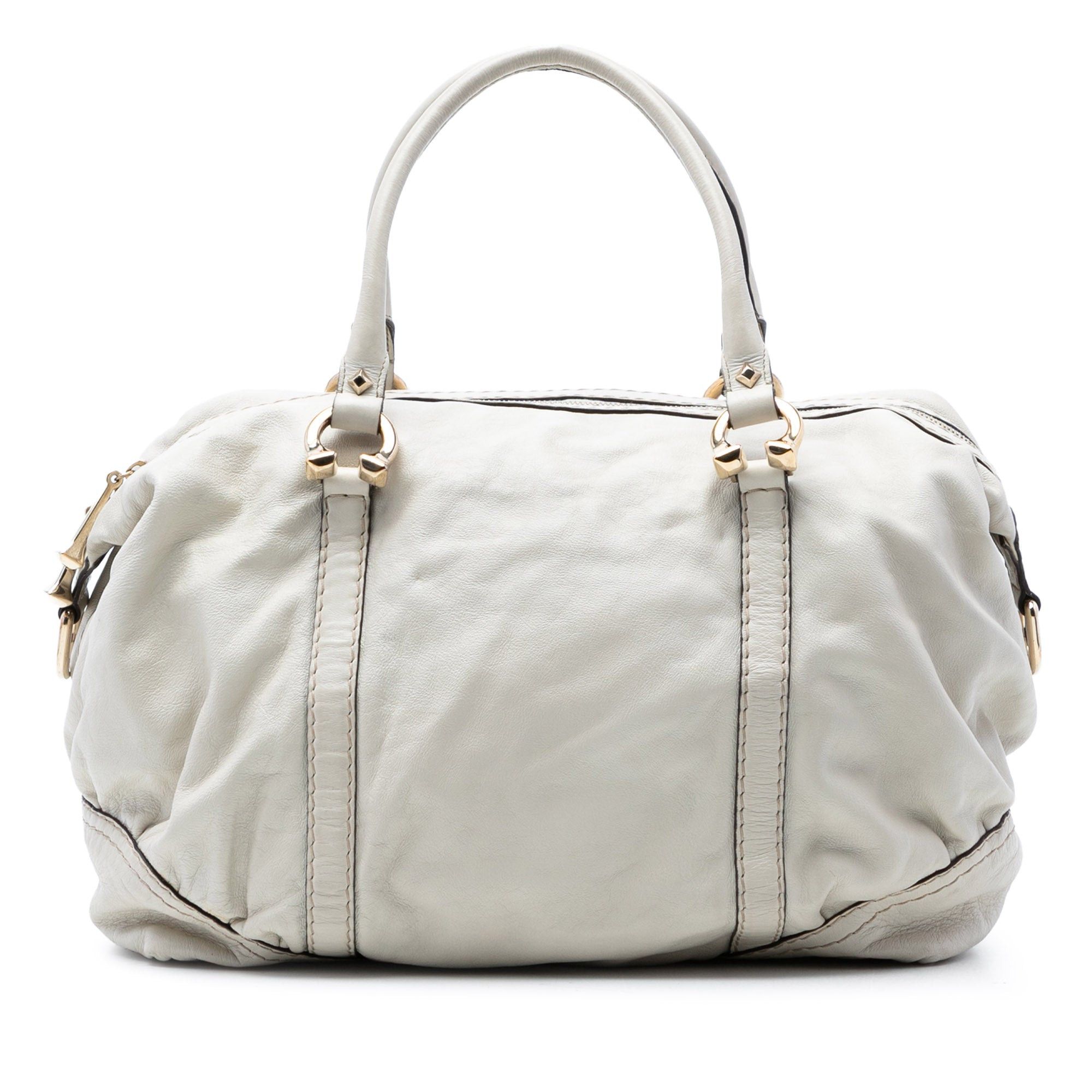Gucci Leather Horsebit Nail Boston Bag Size ONE SIZE - 1 Thumbnail