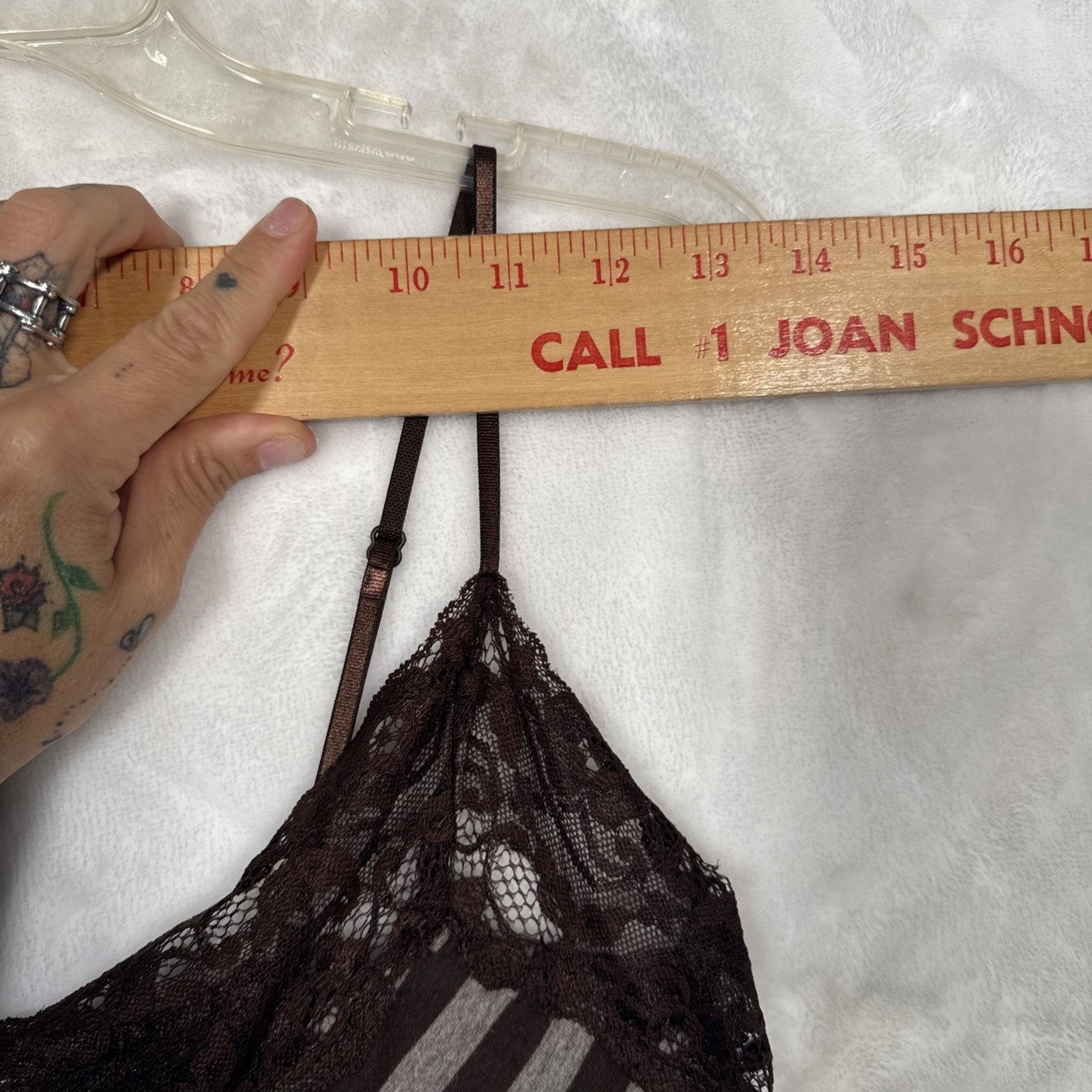 Kiwi Vintage 90s Y2K Kiwi Brown Asymmetrical Cami Tank Top M Size M / US 6-8 / IT 42-44 - 6 Thumbnail