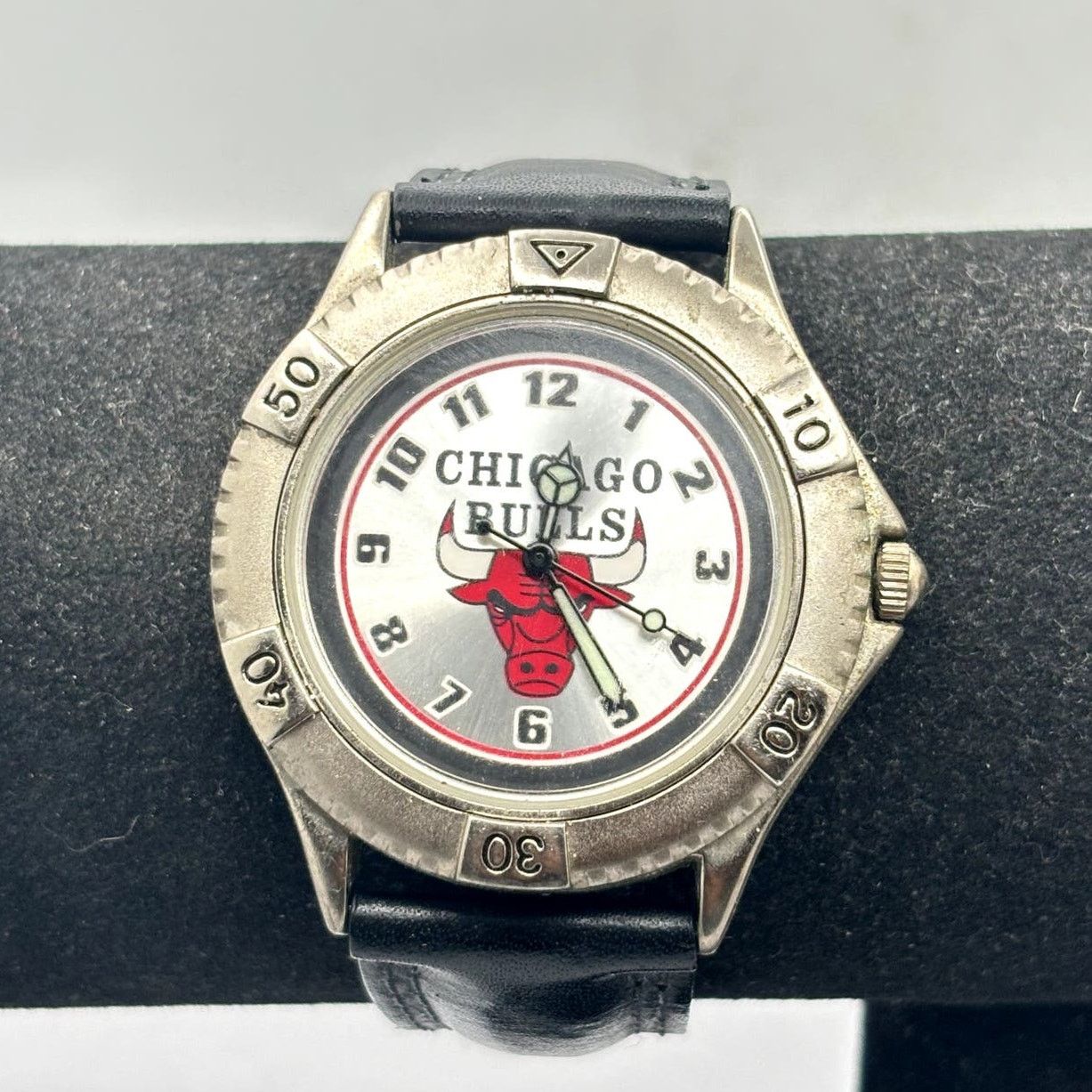 NBA NBA Chicago Bulls Silver Men's Watch Size ONE SIZE - 2 Thumbnail
