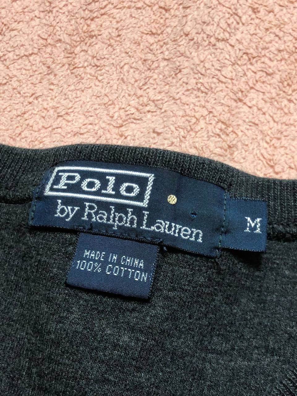Polo Ralph Lauren Vintage Polo Ralph Lauren 100% Cotton Sweater Size M Size US M / EU 48-50 / 2 - 2 Thumbnail