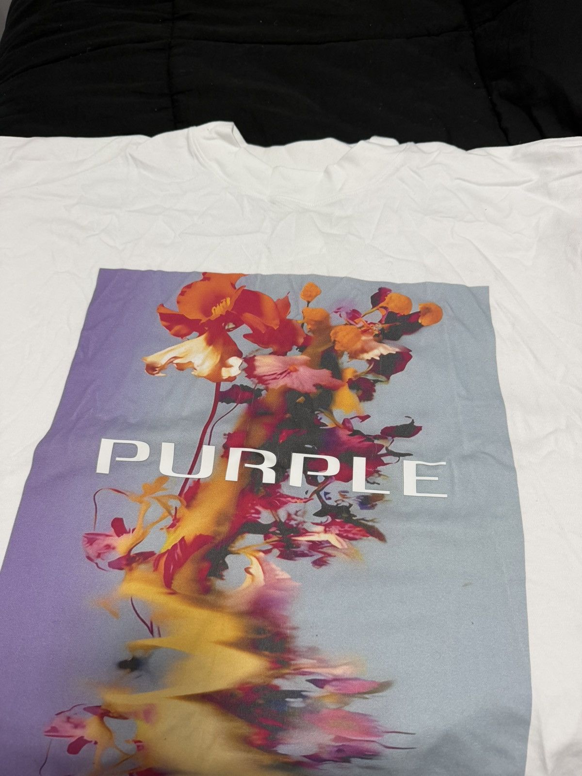 Purple Brand PURPLE BRAND WHITE TEE LARGE Size US L / EU 52-54 / 3 - 1 Thumbnail