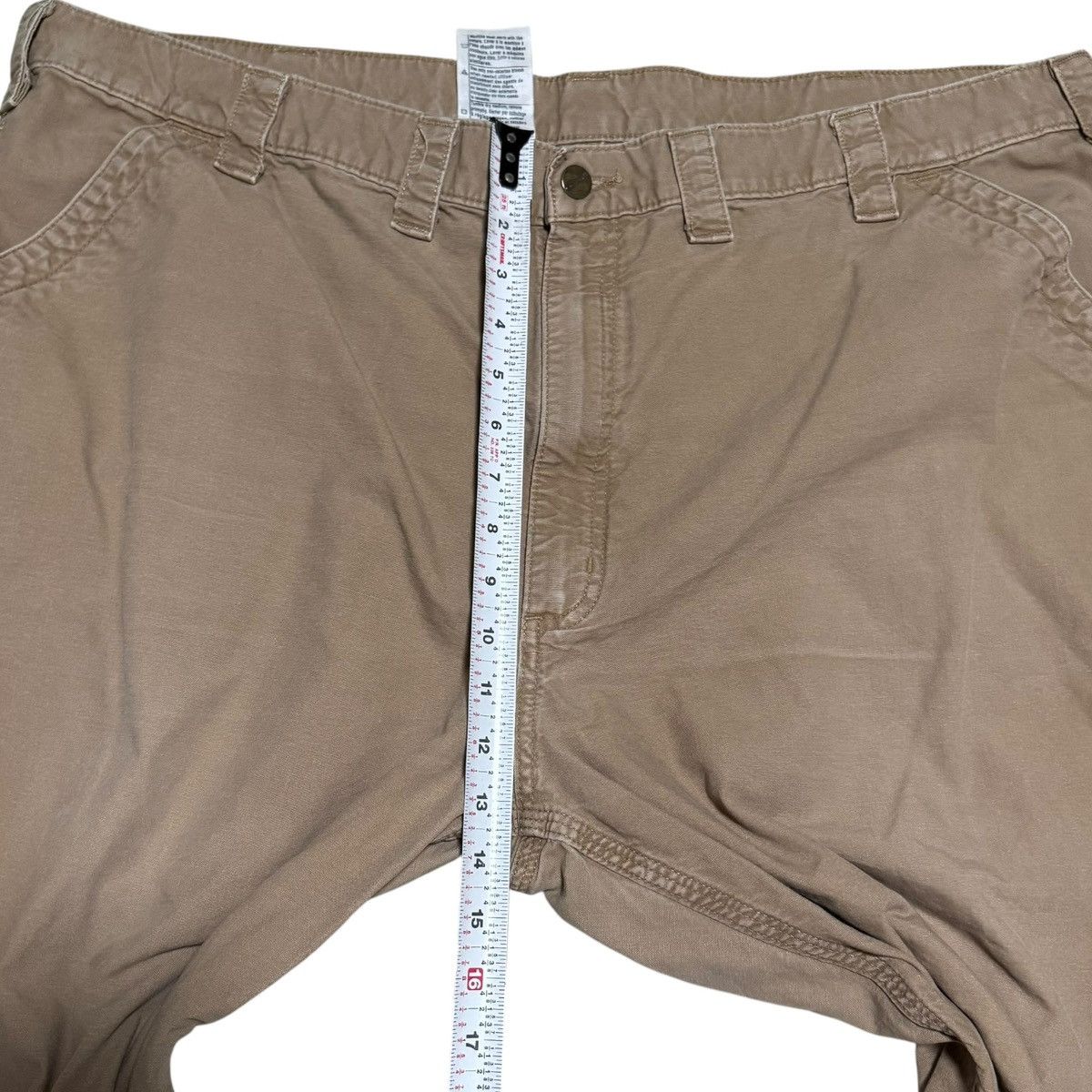 Carhartt Carhartt Original Dungaree Fit Stained Pants Mens 44x29.75 Size US 44 / EU 60 - 9 Thumbnail