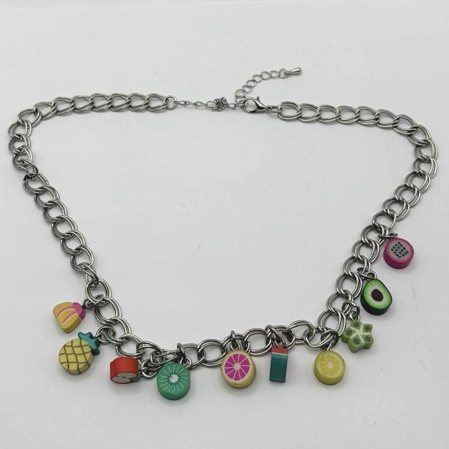 Other Silver Fruit Necklace Size ONE SIZE - 3 Thumbnail
