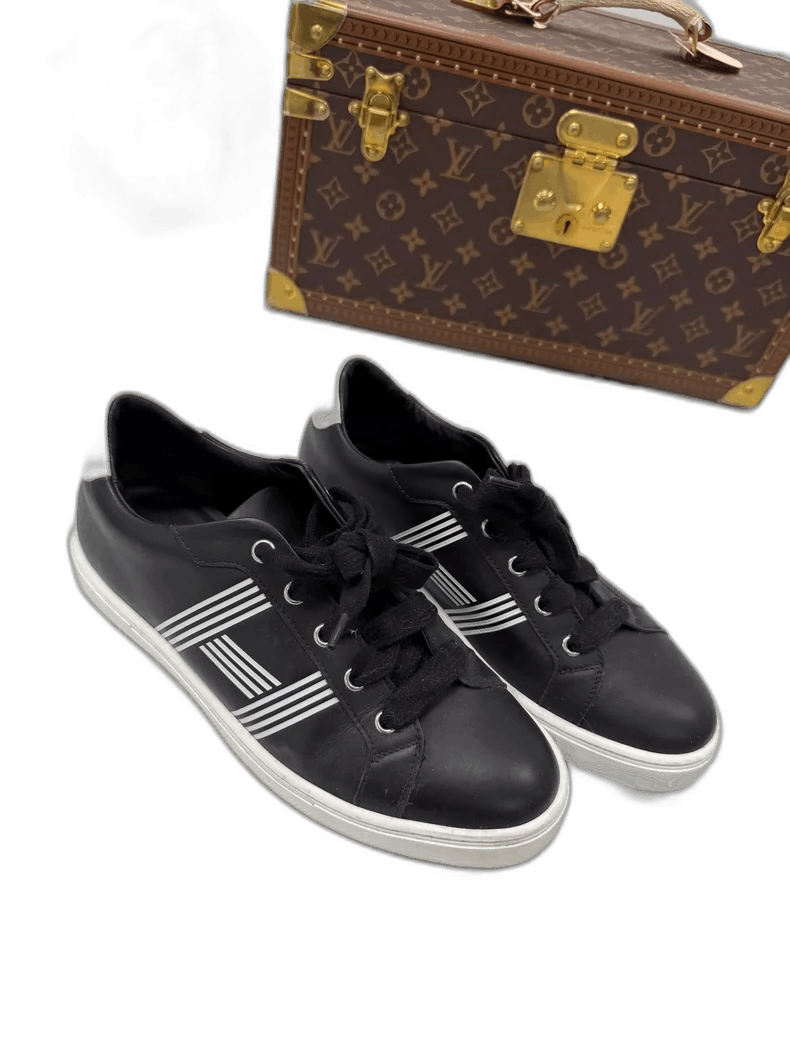 Hermes Hermes Black Sneakers Size 38.5-2506 Size US 8 / EU 41 - 1 Thumbnail
