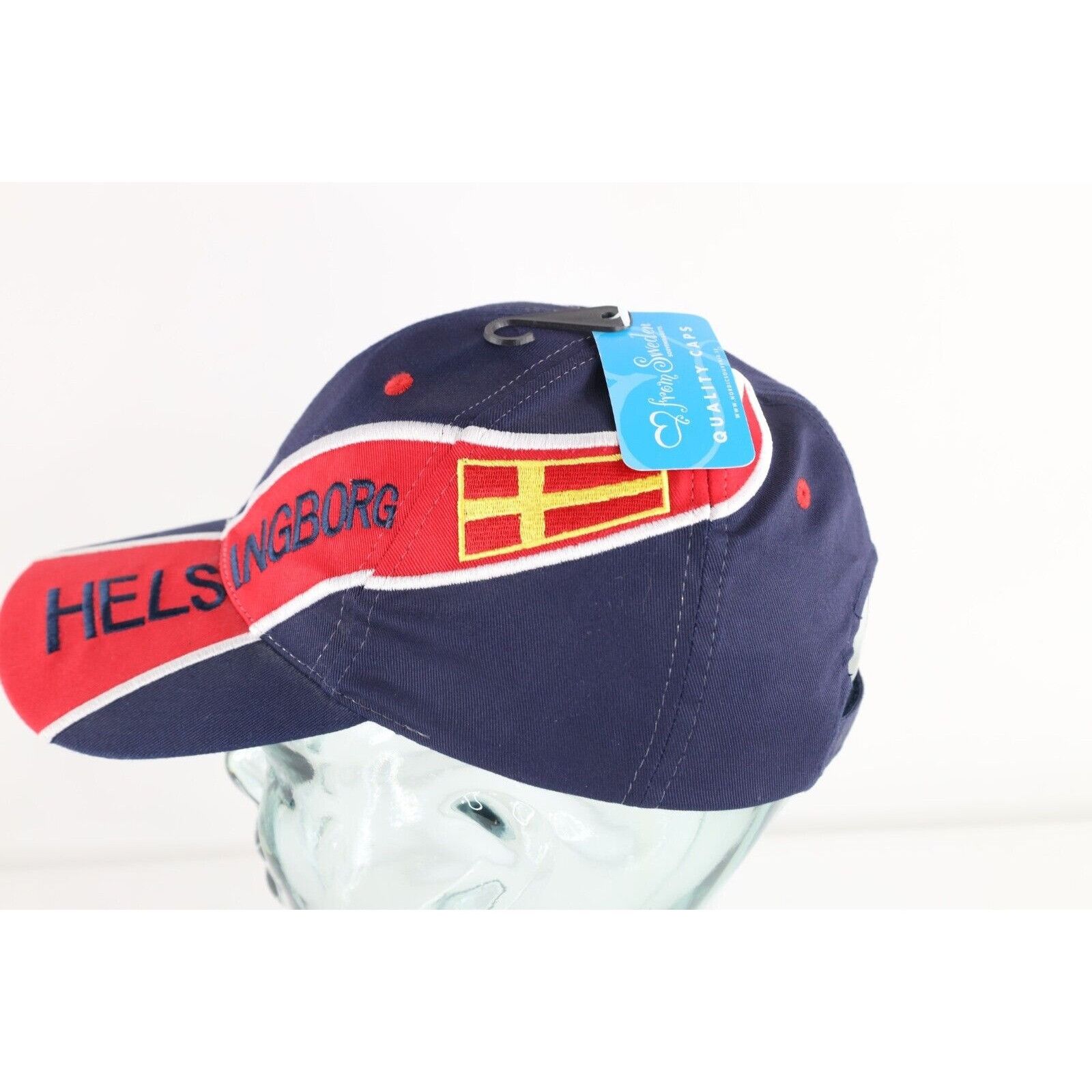 Vintage Deadstock Vintage 90s Big Logo Helsingborg Switzerland Hat Size ONE SIZE - 5 Thumbnail