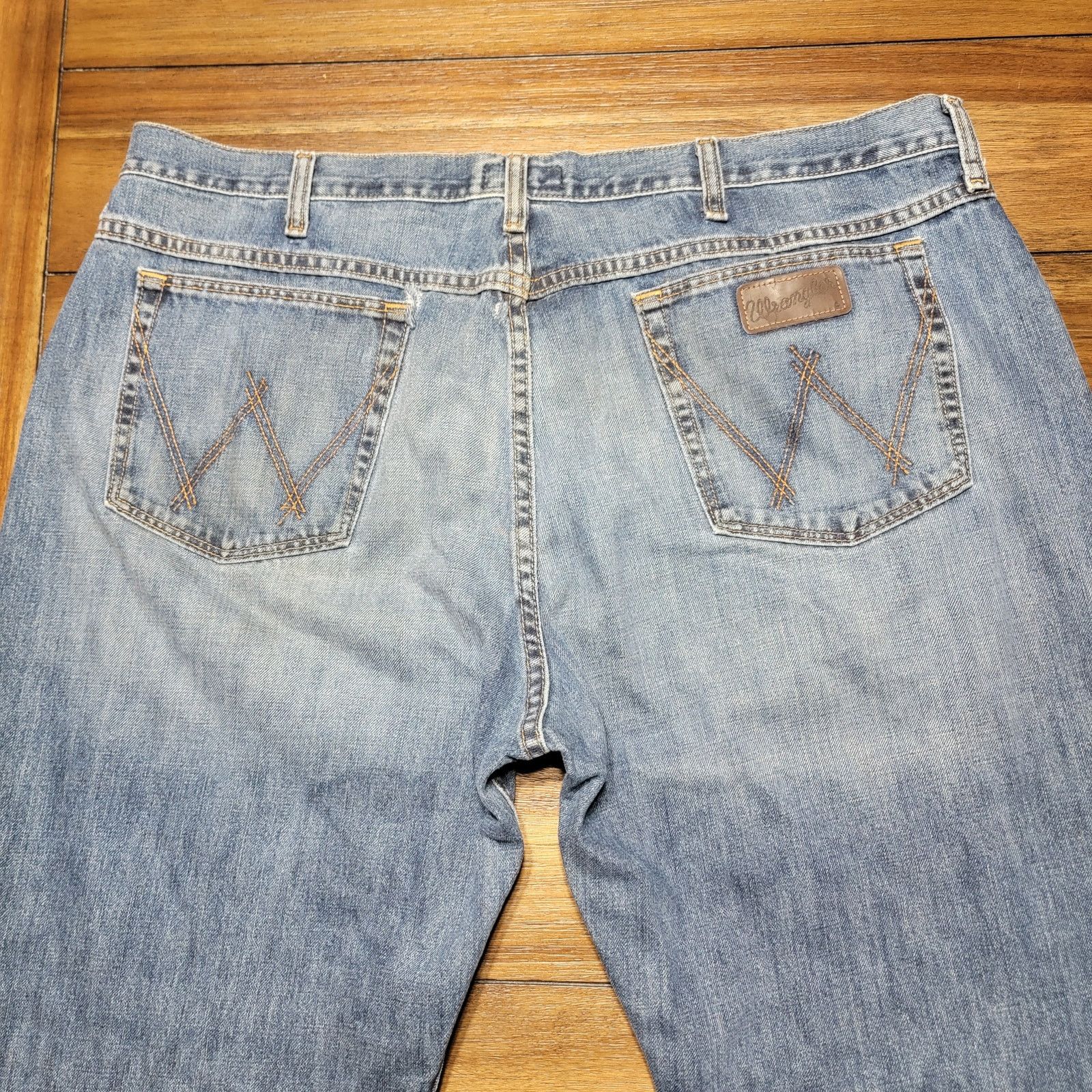 Wrangler Wrangler 20X Straight Denim Jeans - Size 42 X 32 Size US 42 / EU 58 - 4 Thumbnail