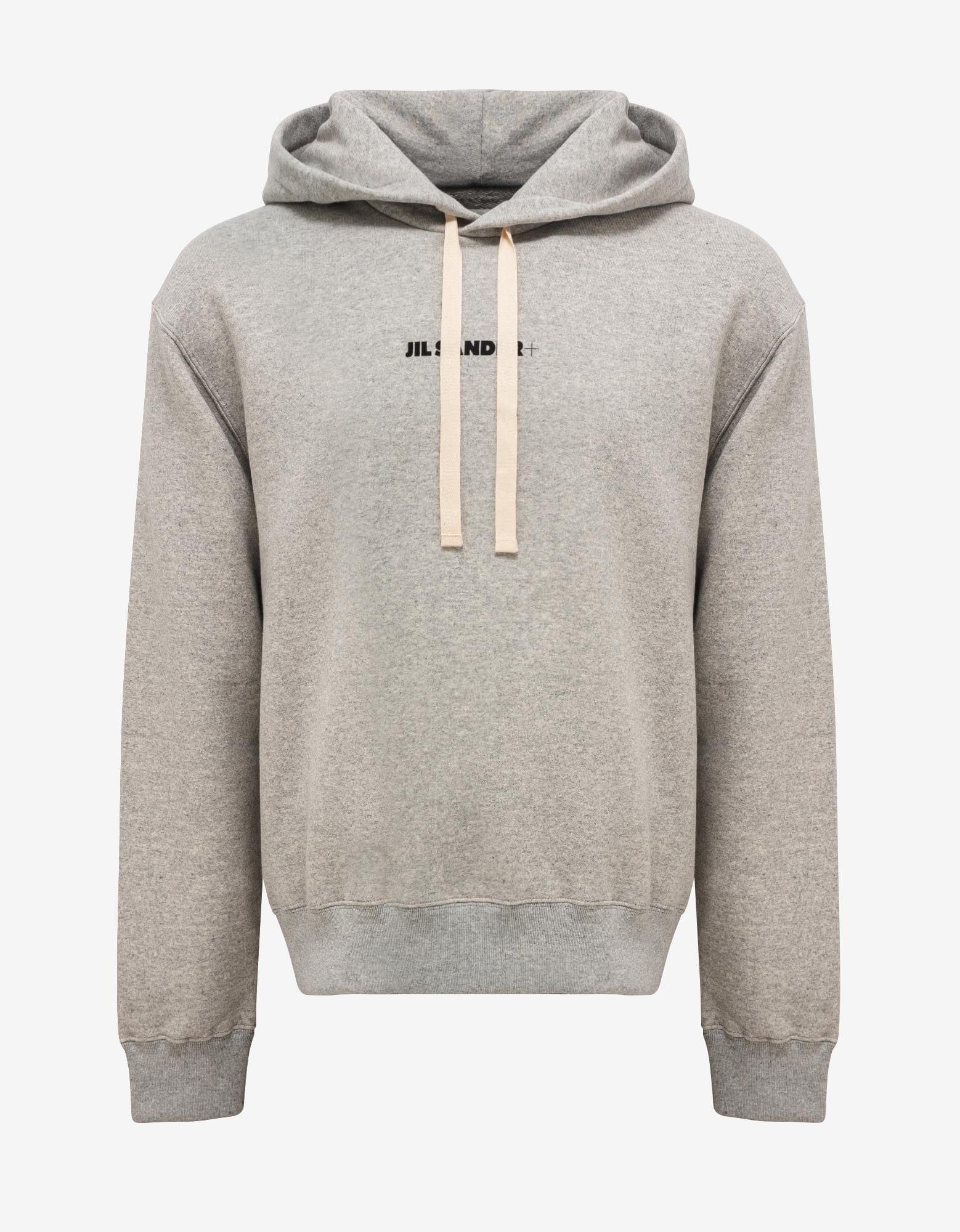 Jil Sander Grey Logo Hoodie Size US S / EU 44-46 / 1 - 1 Thumbnail
