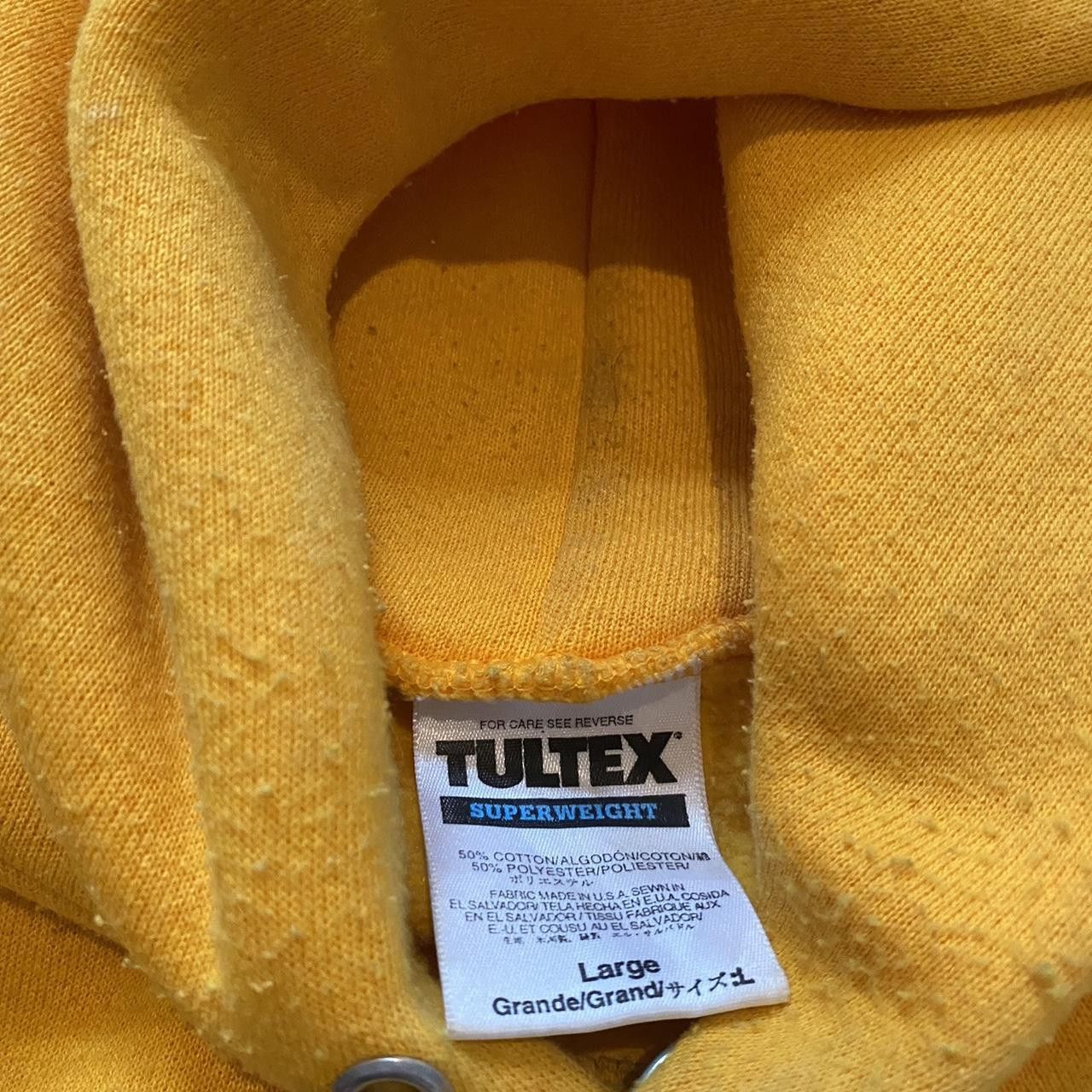 Other Bright yellow Boxy hoodie Vintage Retro 90s 2000s Size US L / EU 52-54 / 3 - 4 Thumbnail