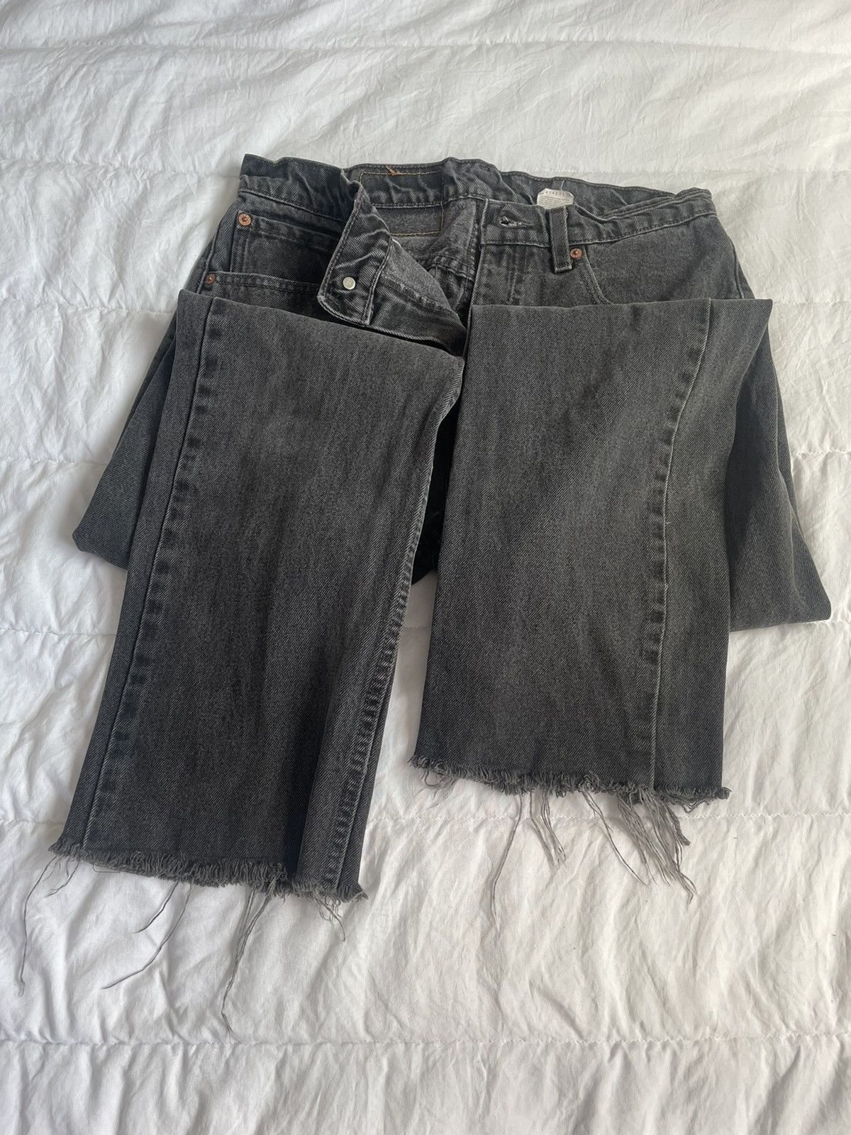 Levi's × Levi's Vintage Clothing × Vintage Vintage Levi’s 501 Black Jeans 90s - 32x30 Size US 32 / EU 48 - 3 Thumbnail