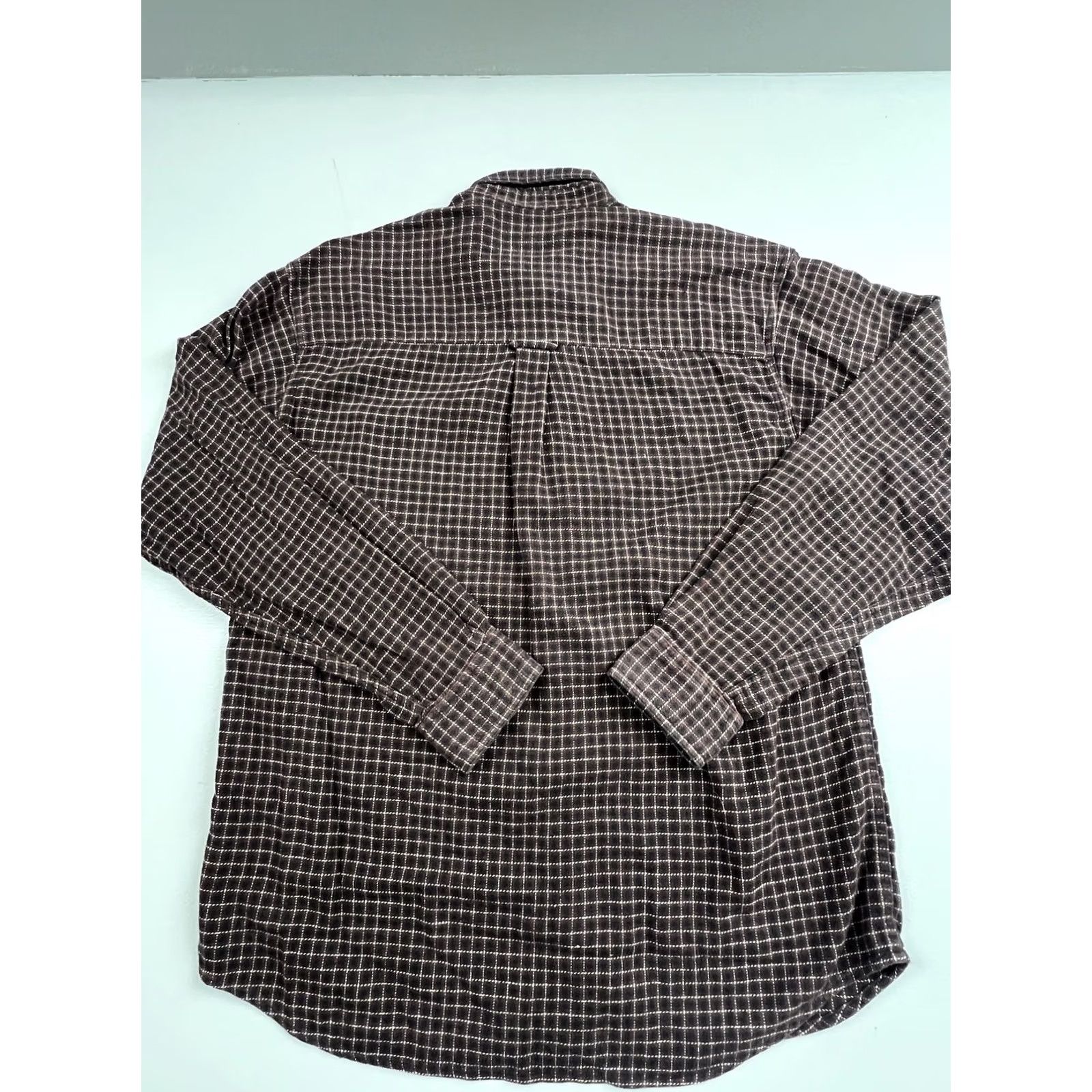 Vintage Columbia Shirt Mens Large Brown Check Flannel Button Front Long Sleeve Casual Size US L / EU 52-54 / 3 - 2 Thumbnail