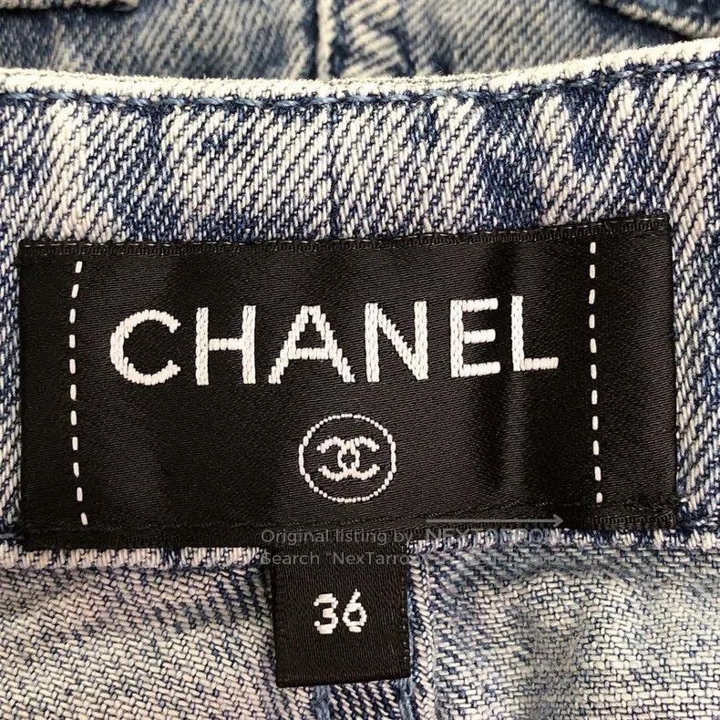 Chanel Chanel 22A lace radish jeans Size 36" / US 14 / IT 50 - 5 Thumbnail